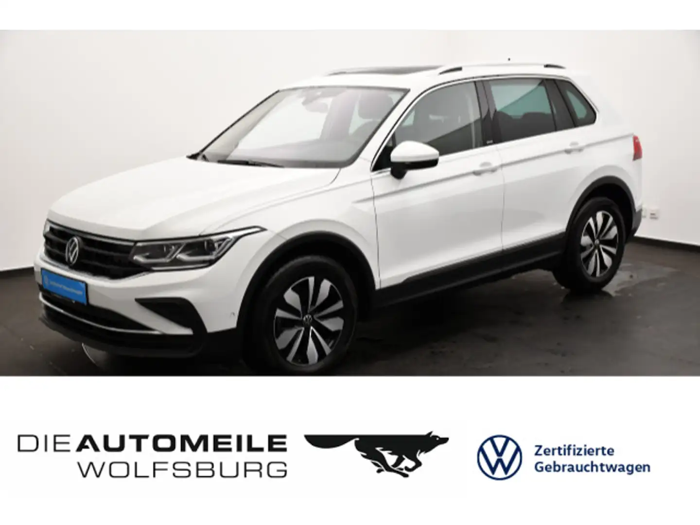 Volkswagen Tiguan 2.0 TDI DSG Move Matrix/Pano/ACC/H+K Weiß - 1
