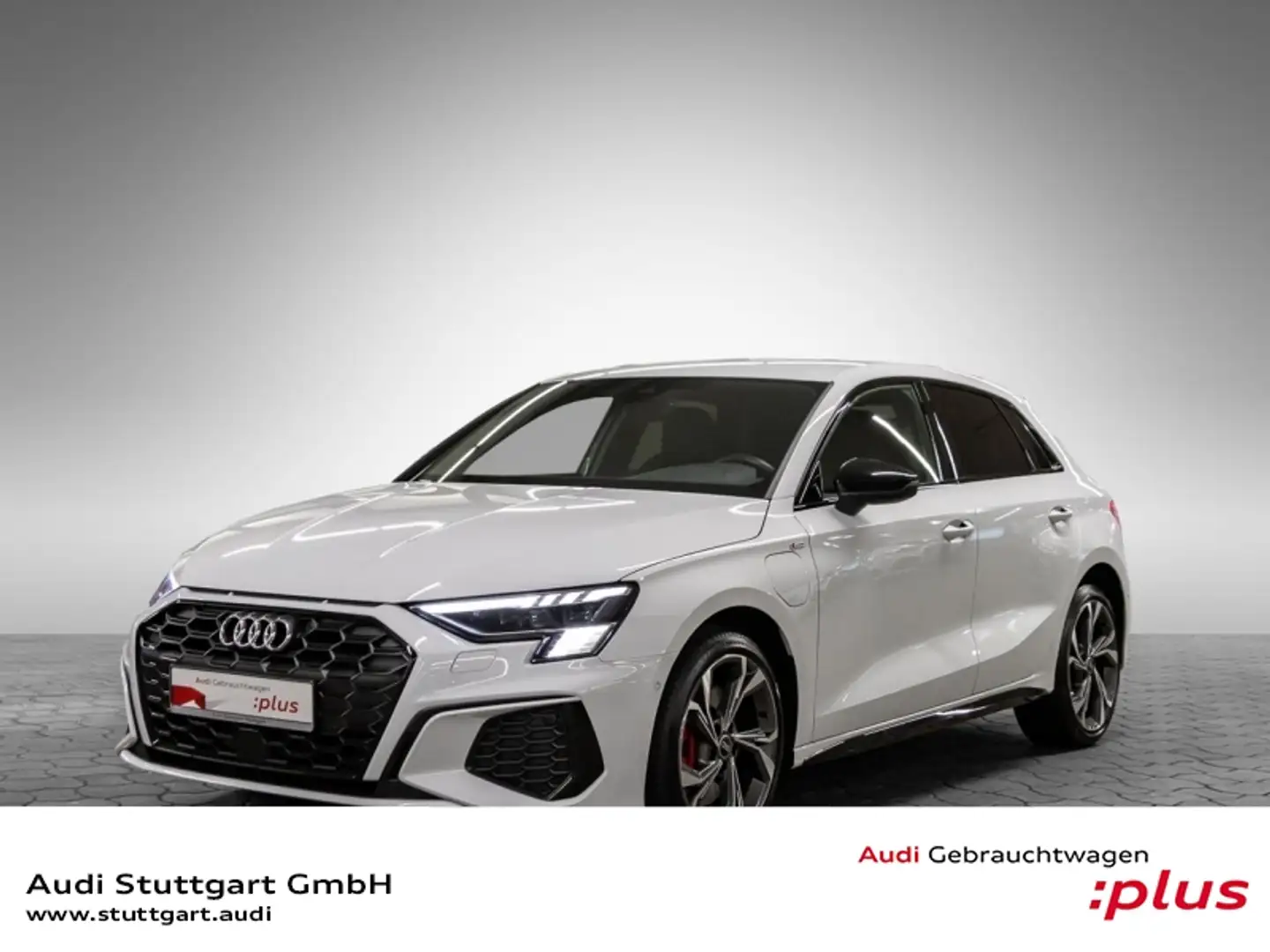 Audi A3 Sportback 45 TFSI e S line Matrix virtC Kamera Blanc - 1