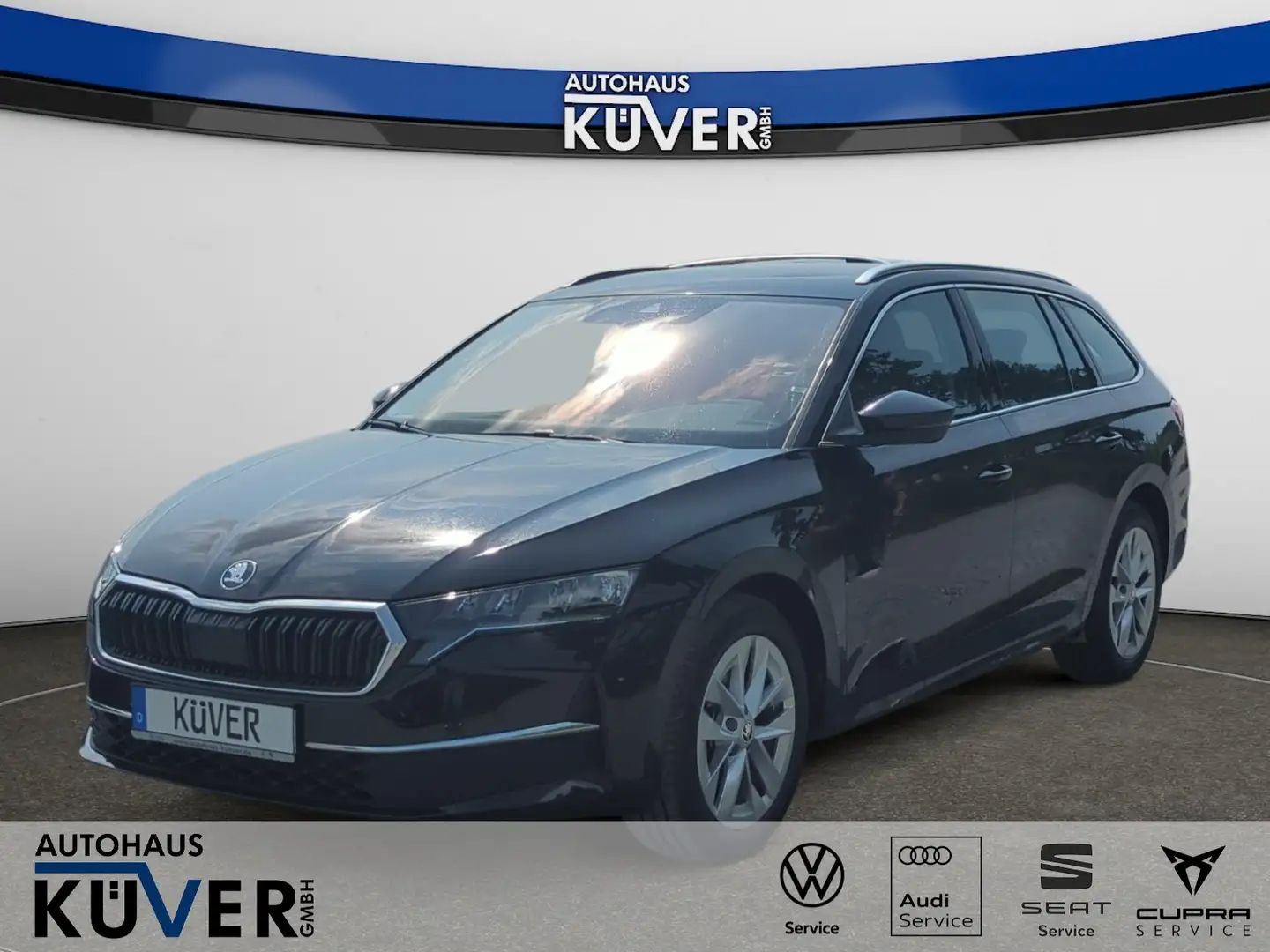 Skoda Octavia Combi Selection 2,0 TDI DSG ACC+LED+Shzg Schwarz - 1