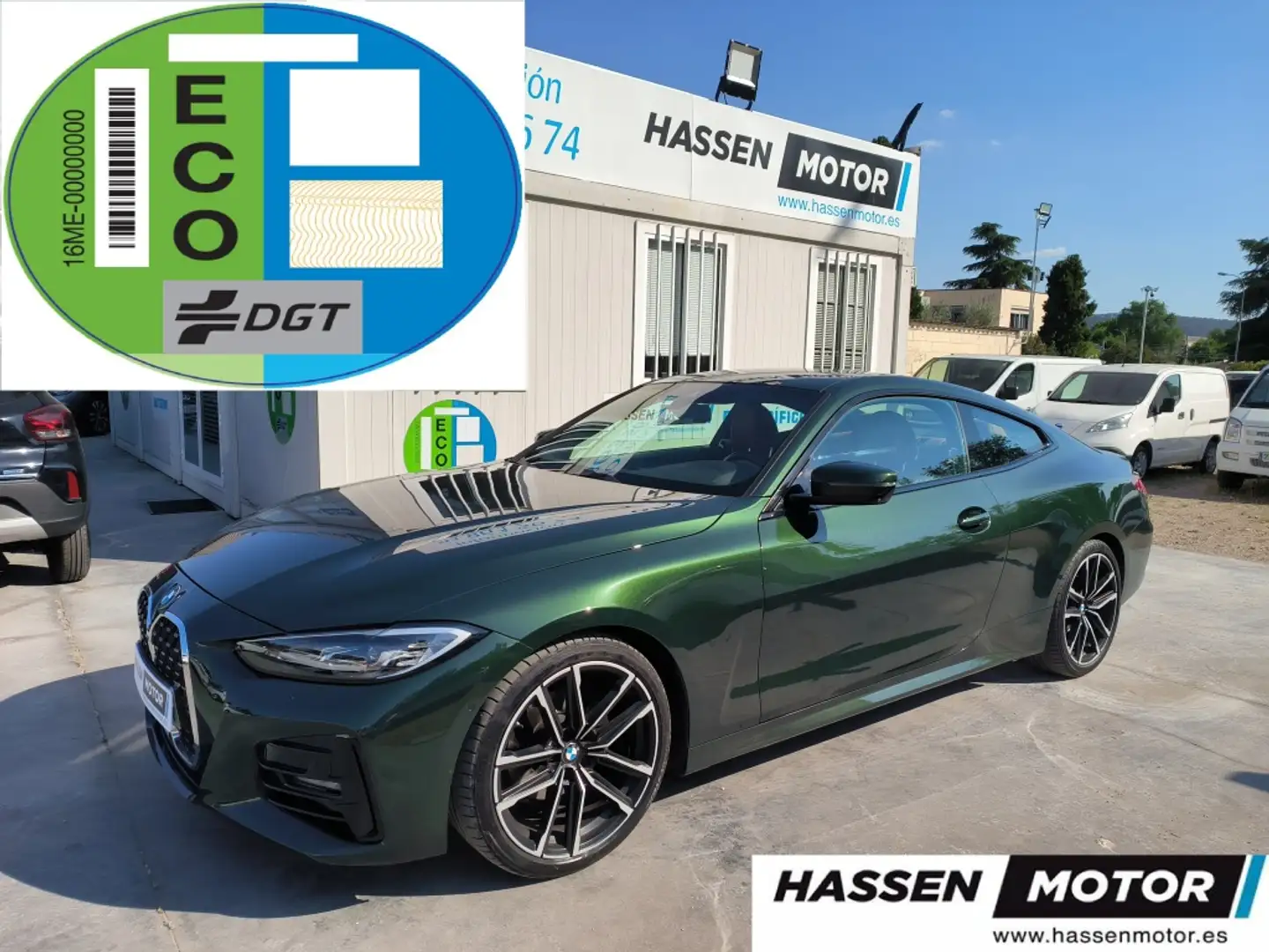 BMW 420 420dA Cabrio M Sport Vert - 1