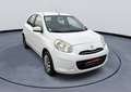 Nissan Micra 1.2 I 80 ch acenta Clim radio cd- bluethooh - Blanc - thumbnail 1