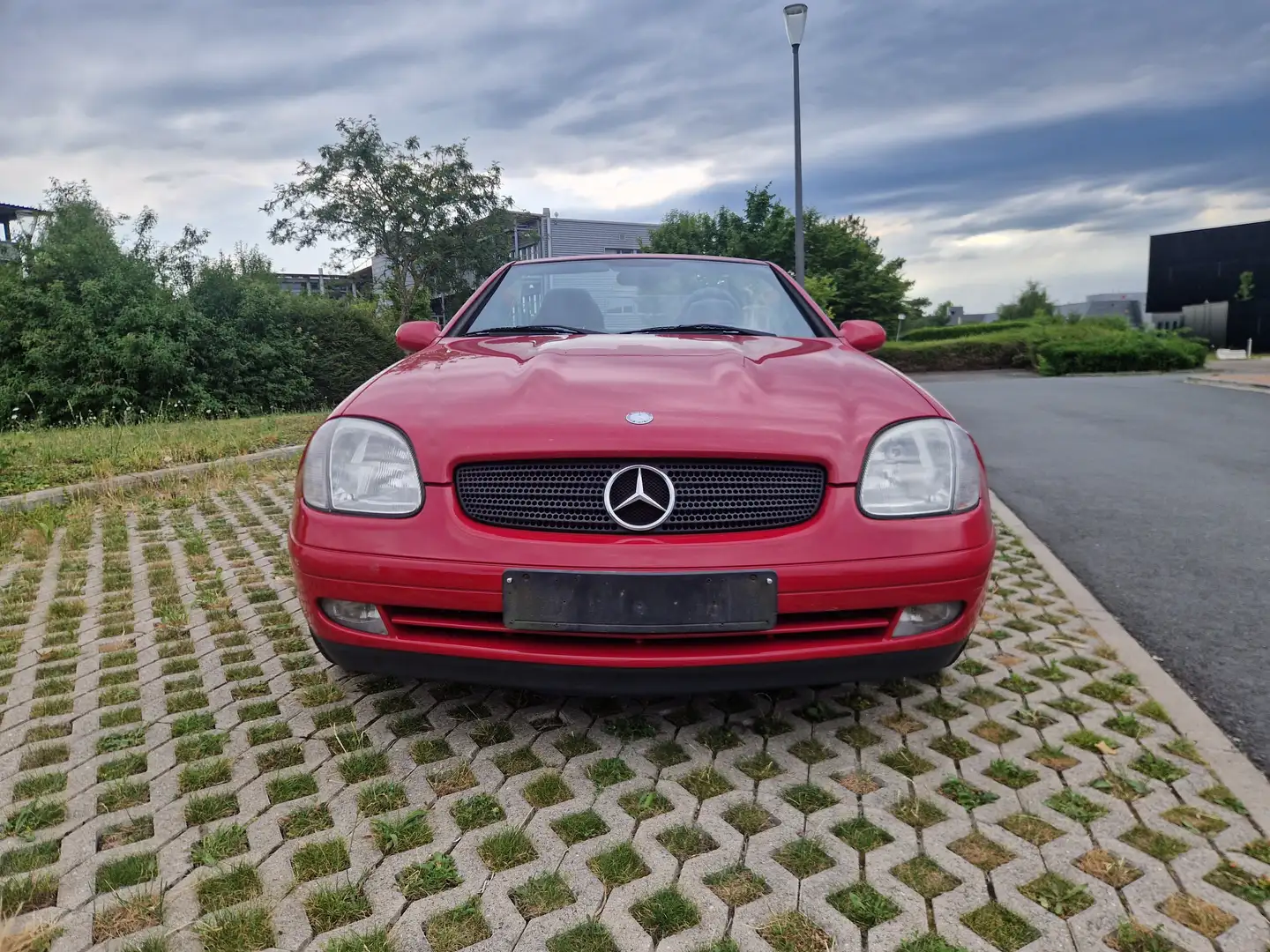 Mercedes-Benz SLK 200 Prete à immatriculer - Controle vierge - Airco Rouge - 2