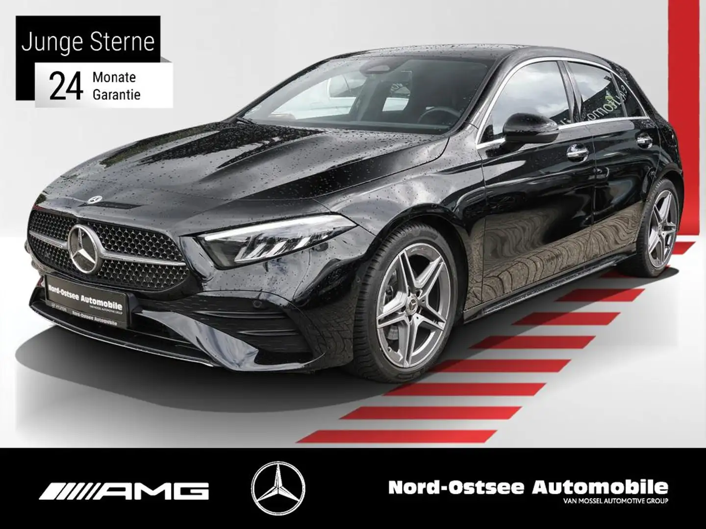 Mercedes-Benz A 200 AMG ADV.+ LED DISTRO KAMERA NAVI SITZ Noir - 1