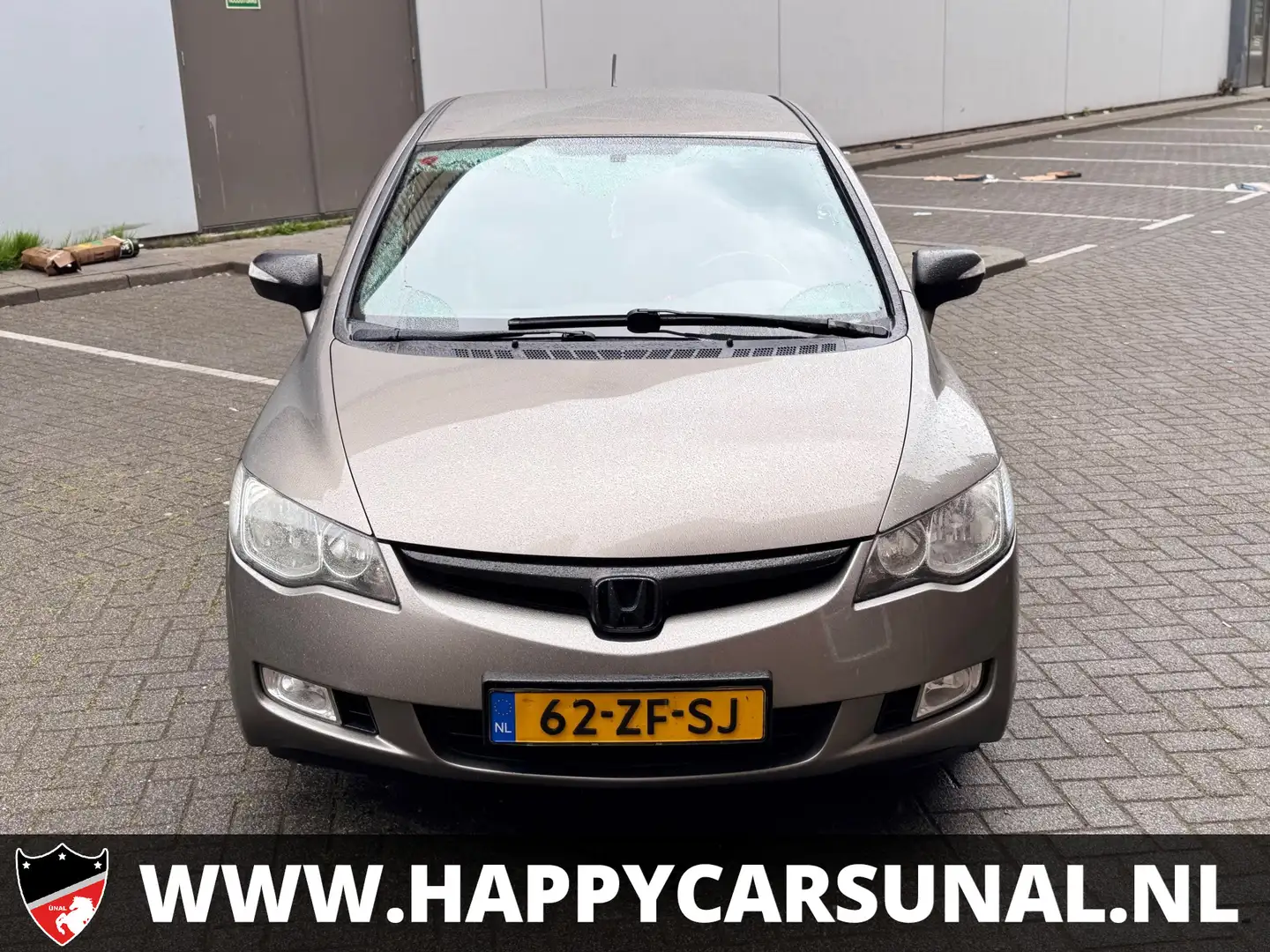 Honda Civic 1.3 Hybrid, AUT, LEER, AIRCO, NAP Szürke - 2