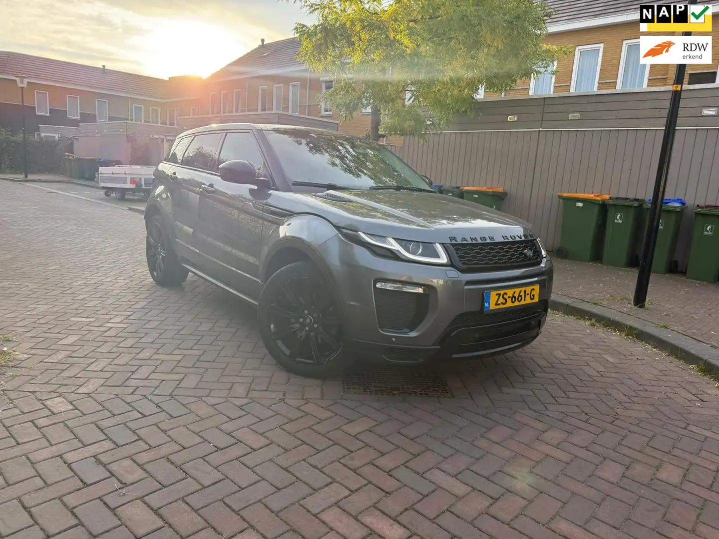 Land Rover Range Rover Evoque 2.0 TD4 Autobiography *VOLL* Grijs - 1