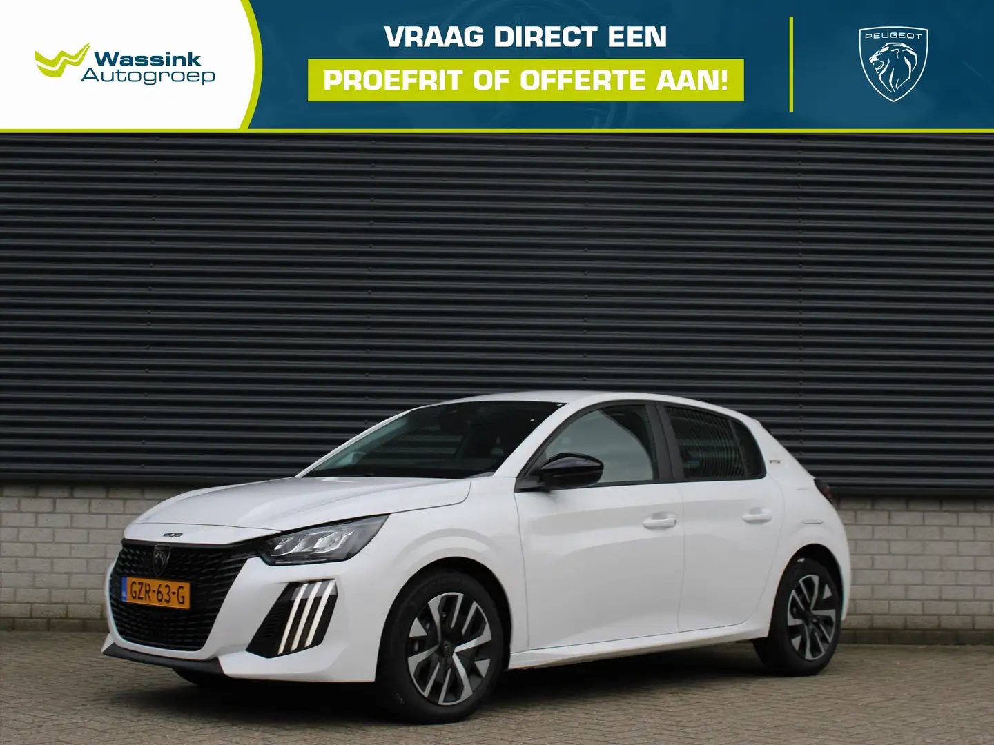 Peugeot 208 1.2 PureTech 75pk Style | Navigatie | Apple Carpla Wit - 1