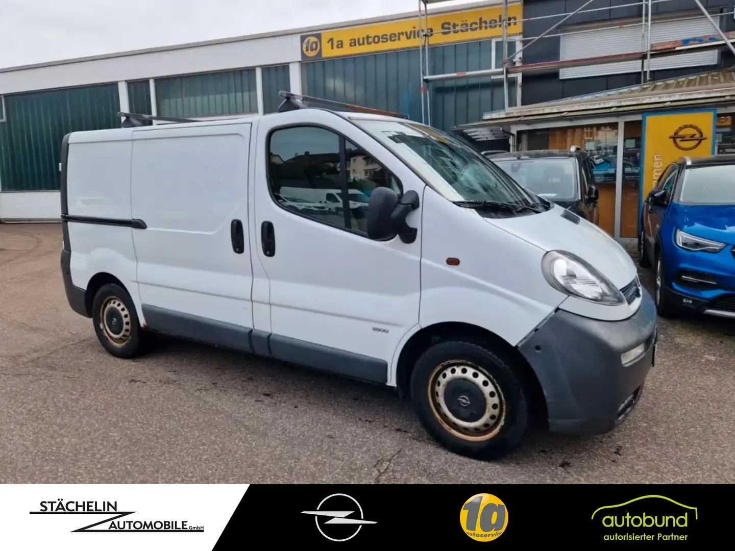 Opel Vivaro A 1.9 CDTI Kasten L1H1,AHK, TÜV NEU Wit - 1