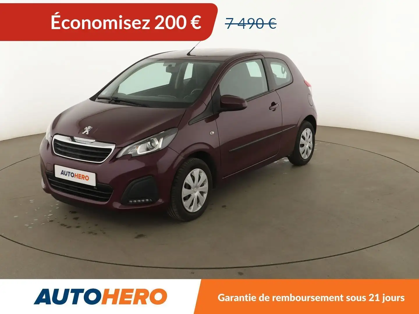 Peugeot 108 1.0 VTi Active Mauve - 1