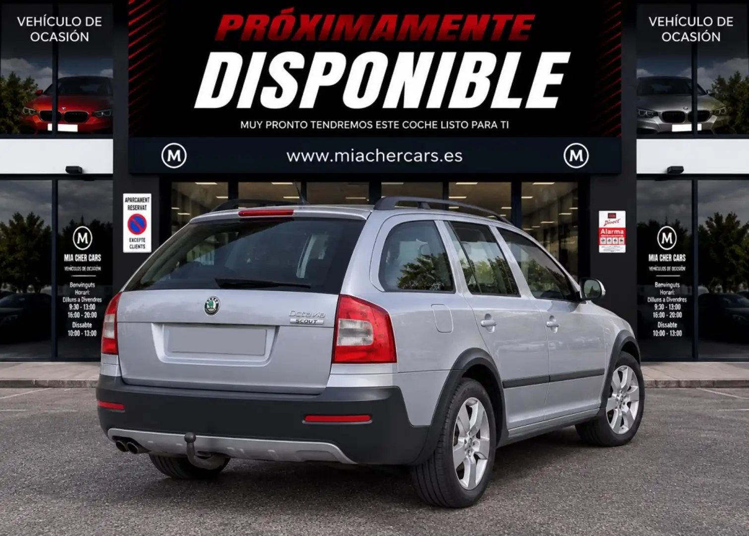 Skoda Octavia Combi 2.0TDI CR Elegance Gris - 2