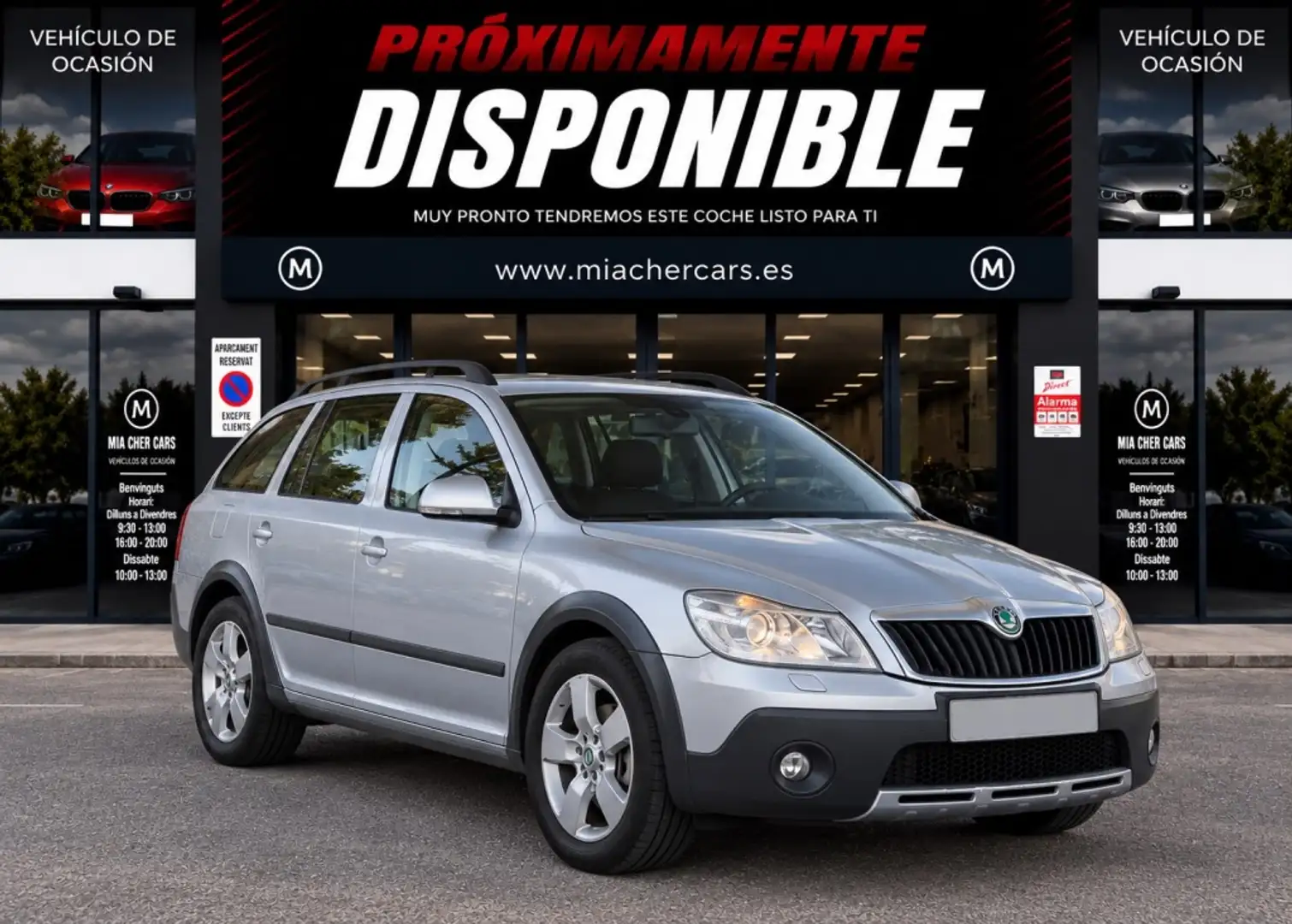 Skoda Octavia Combi 2.0TDI CR Elegance Gris - 1