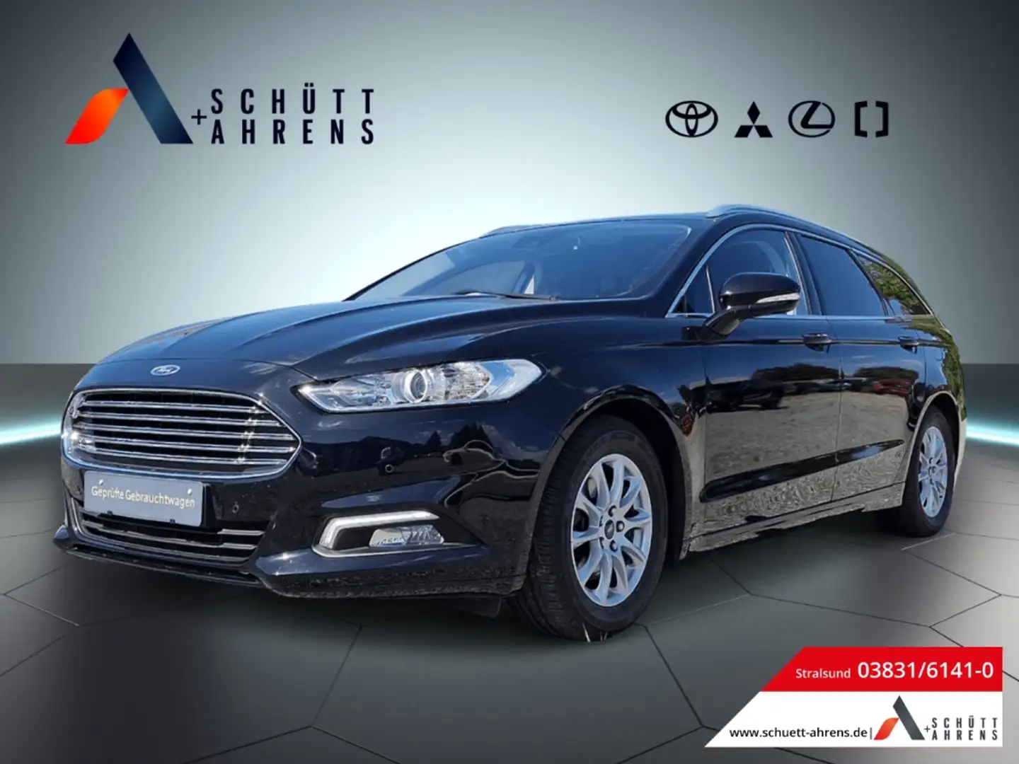 Ford Mondeo Turnier Business Edition 1.0 EcoBoost PDC Regensen Negro - 1