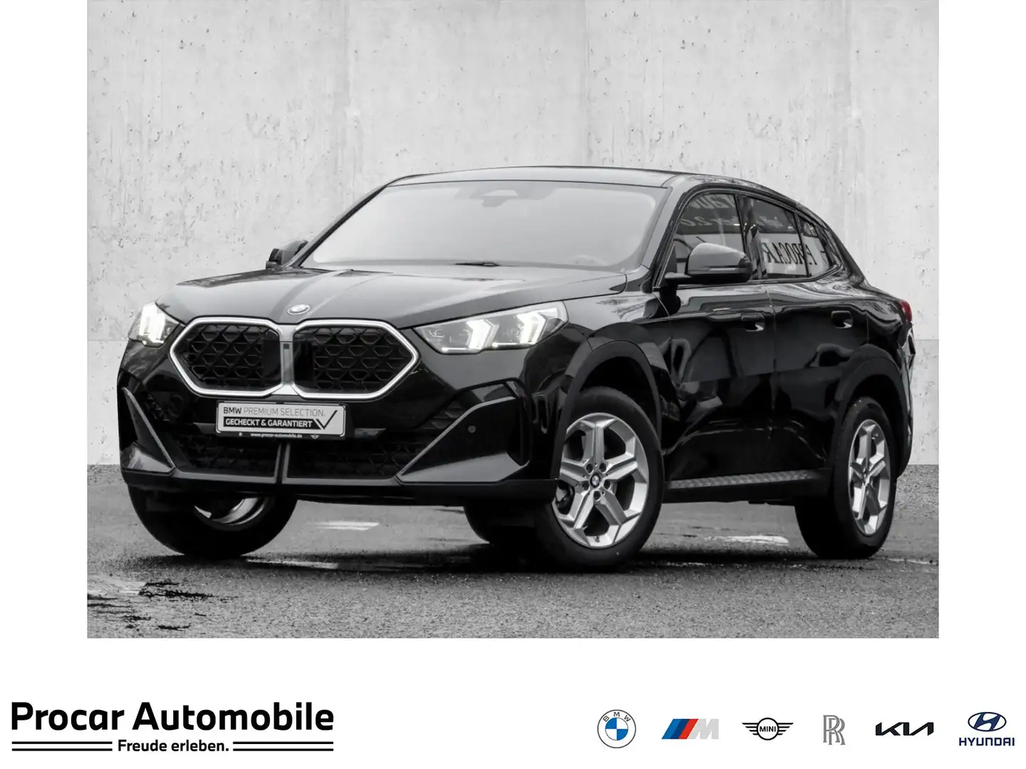 BMW X2 sDrive20i ADAPT.LED+HuD+ACC+DA+360° Schwarz - 1