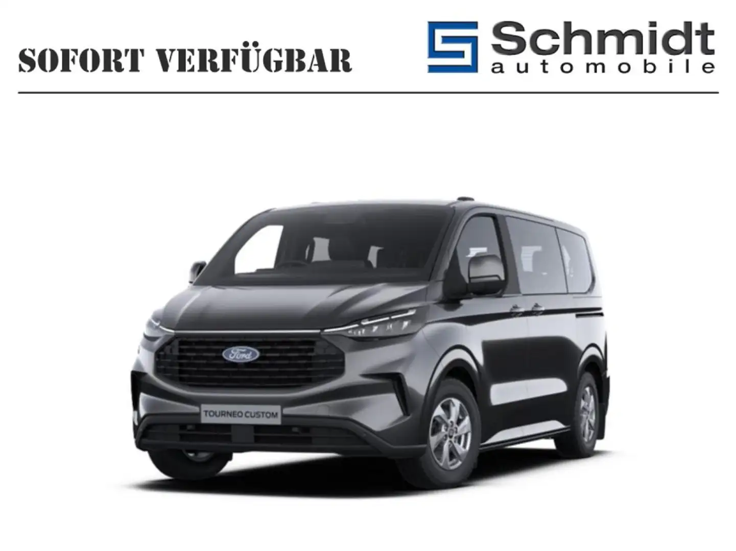 Ford Tourneo Custom Trend 320 L1 2,0L Eblue 136PS M6 FWD Grau - 1