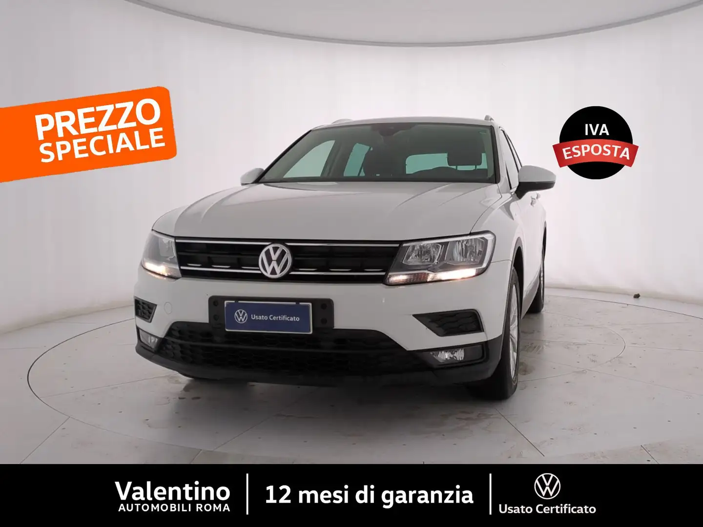 Volkswagen Tiguan 2.0 TDI DSG SCR Business BlueMotion Technology Blanc - 1