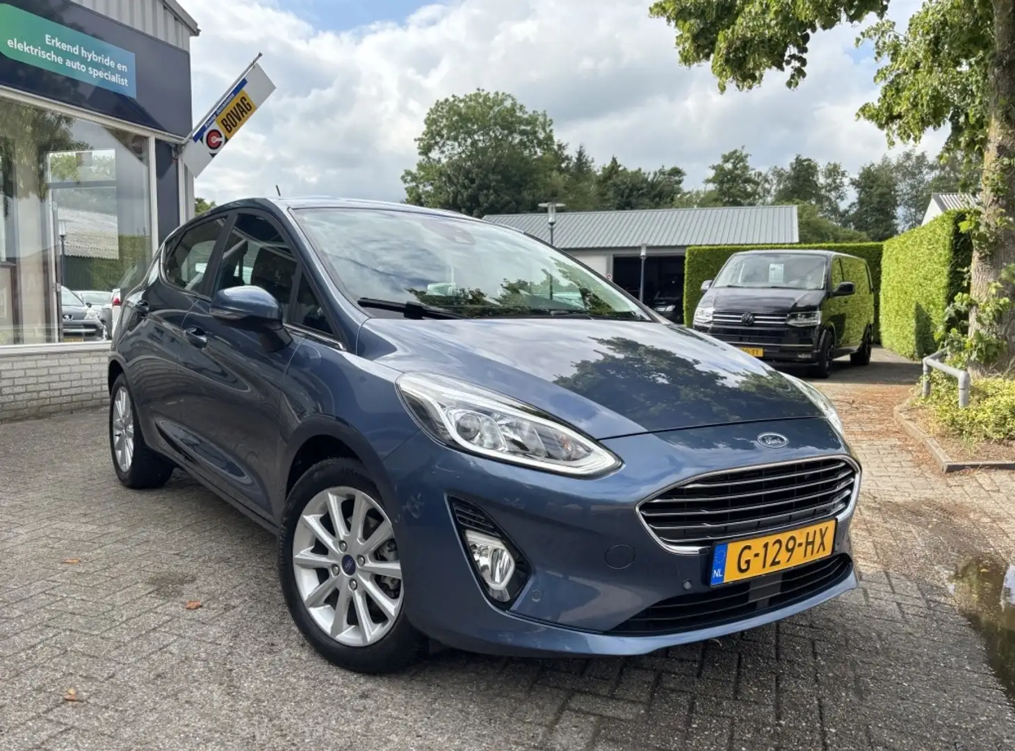 Ford Fiesta 1.0 EcoBoost Titanium 8.427 KM NAP / CAMERA / NAVI Blauw - 2