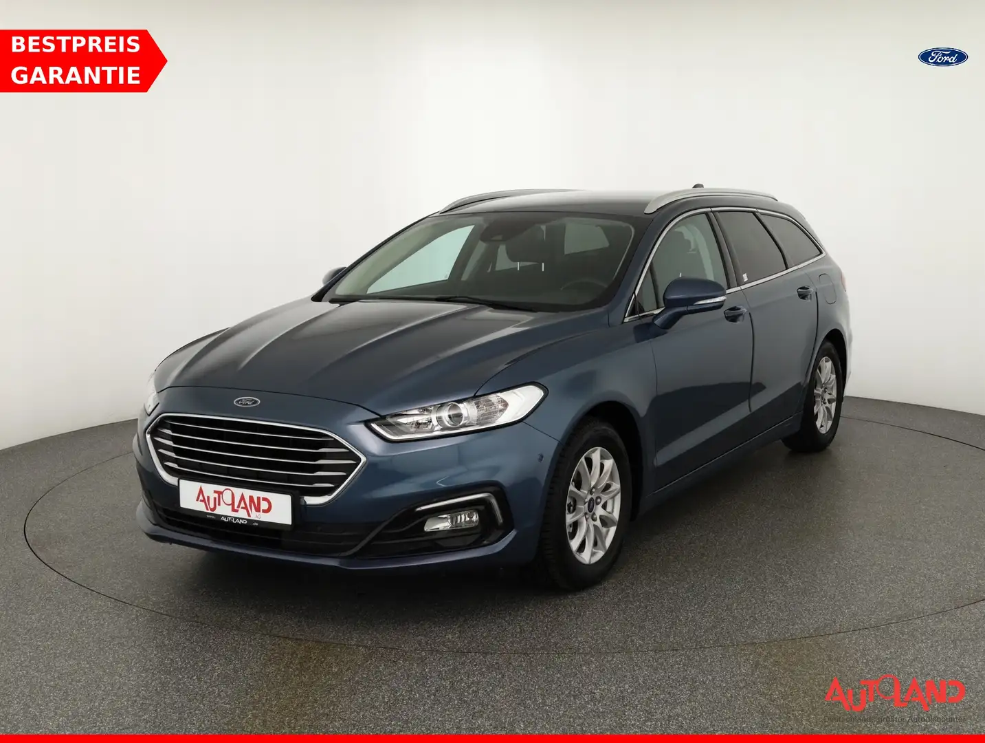 Ford Mondeo Turnier 2.0 EcoBlue Navi Teilleder AHK Bleu - 1