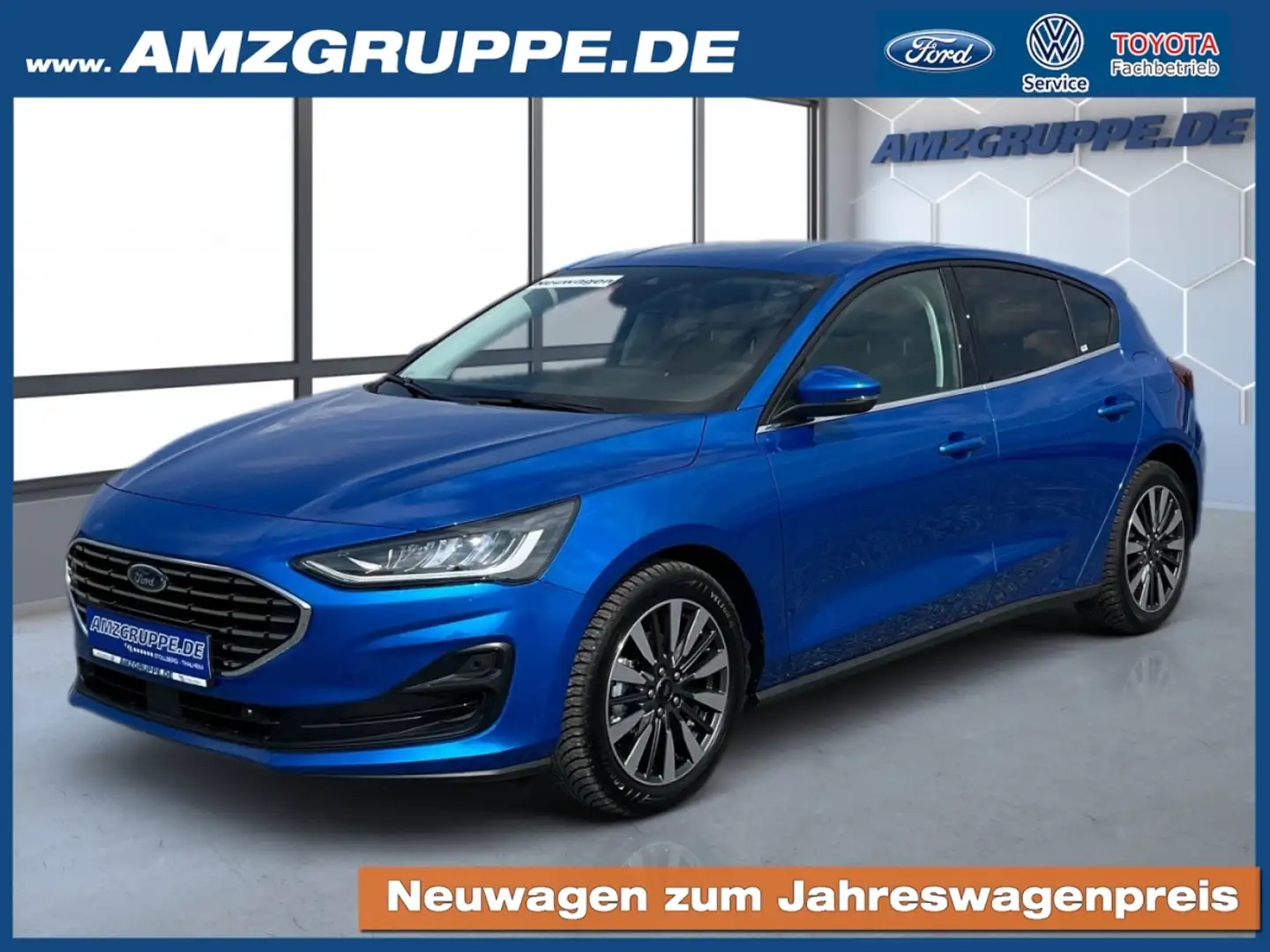 Ford Focus TitaniumX 5tg mHEV 114kW AT 4J.*Gar.+Winterpak Mavi - 1