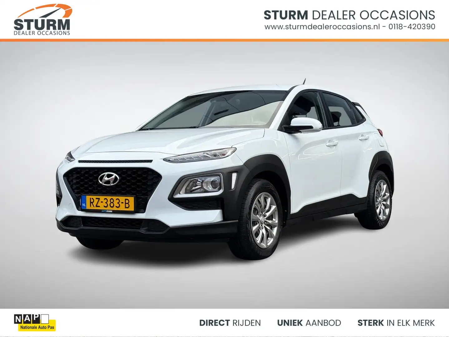 Hyundai KONA 1.0T Drive NL-Auto incl. Trekhaak! Blanc - 1