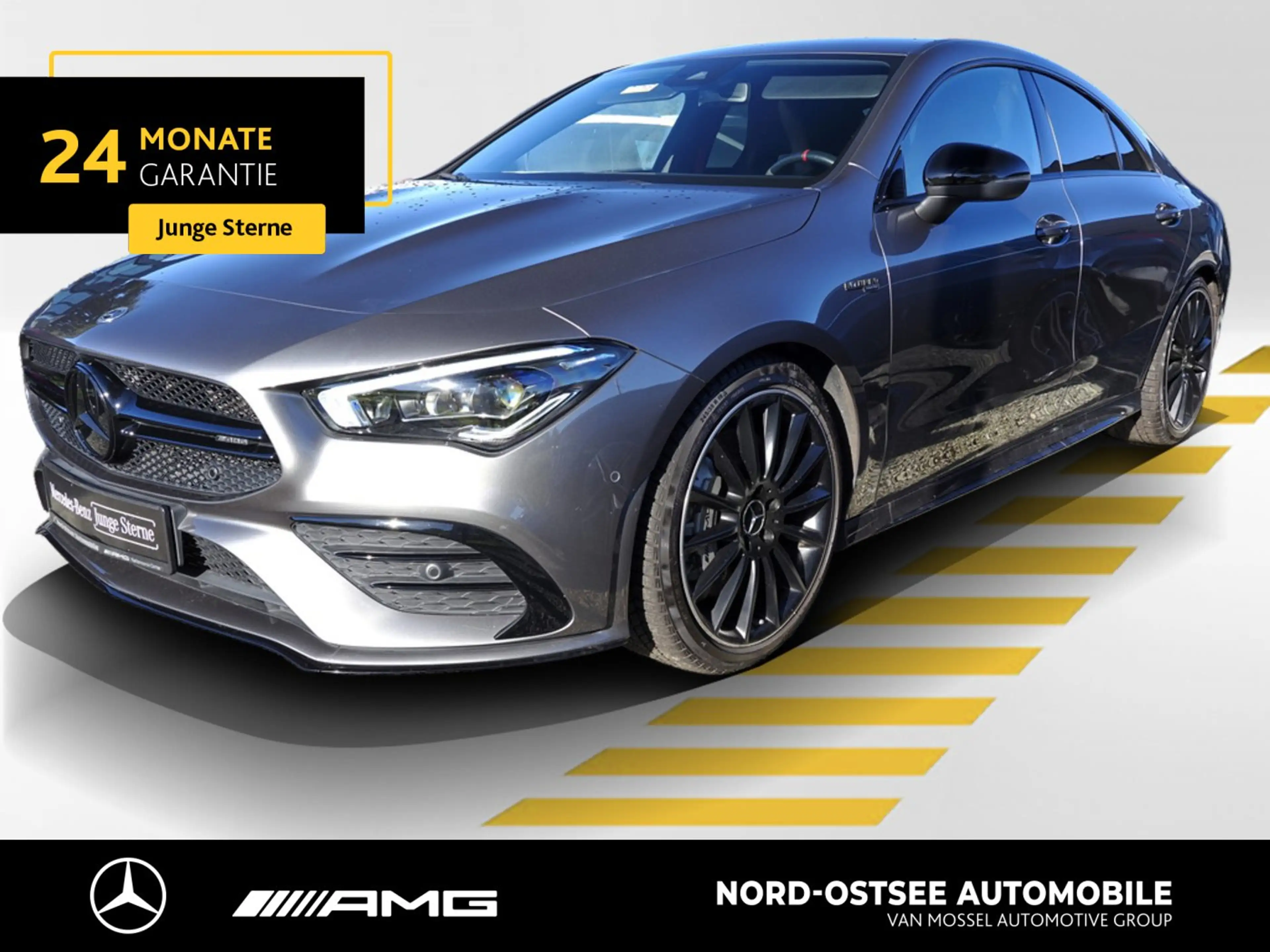 Mercedes-Benz CLA 35 AMG 4M KAMERA TEMPO MULTIBEAM MBUX SHZ