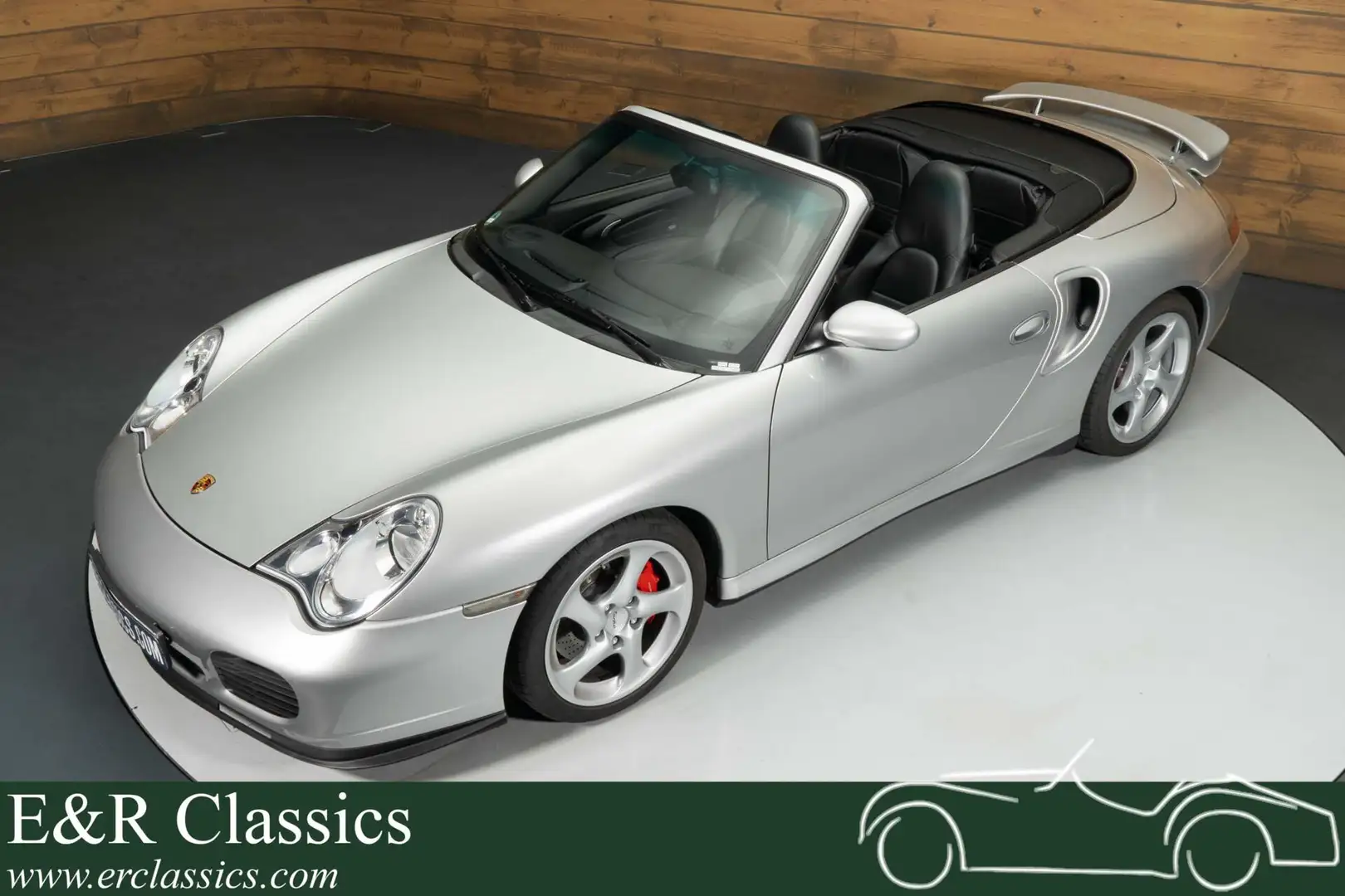 Porsche 911 Turbo Cabriolet Gris - 1