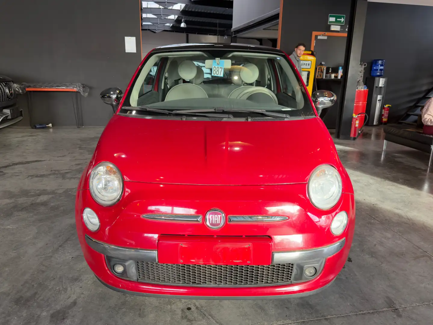 Fiat 500 500 1.2i Lounge/12 MOIS DE GARANTIE Rood - 2