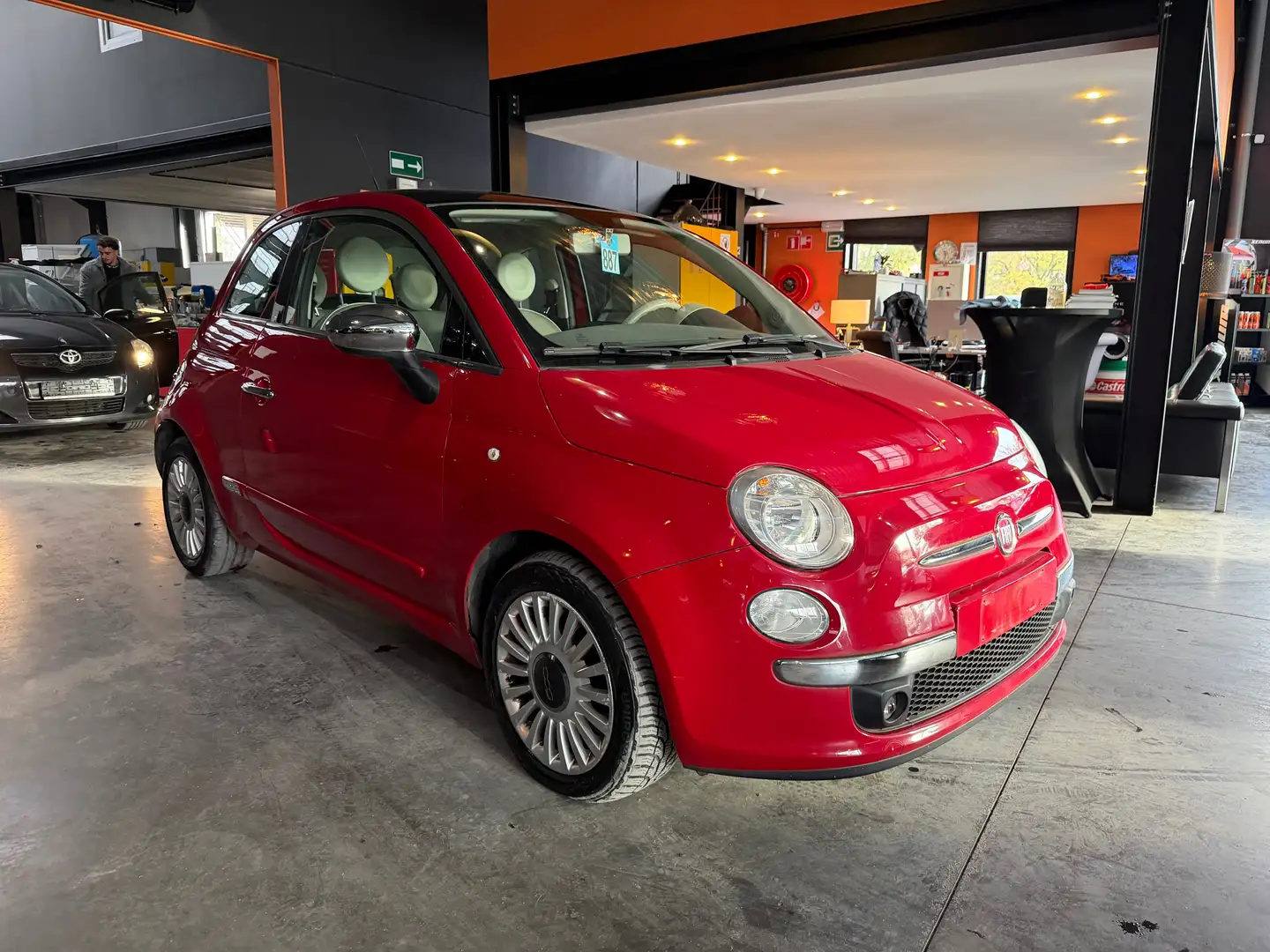 Fiat 500 500 1.2i Lounge/12 MOIS DE GARANTIE Rood - 1