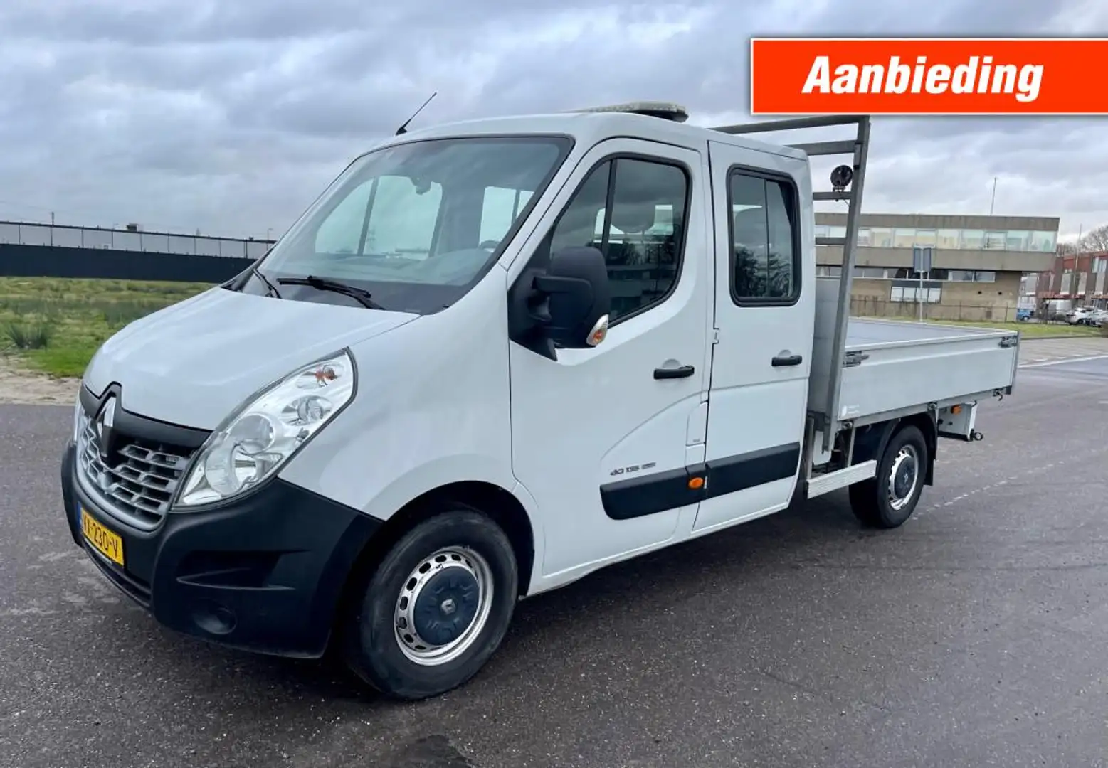 Renault Master T35 2.3 dCi L2 EL DC AIRCO NAVI 6PERS. NAP Blanc - 1