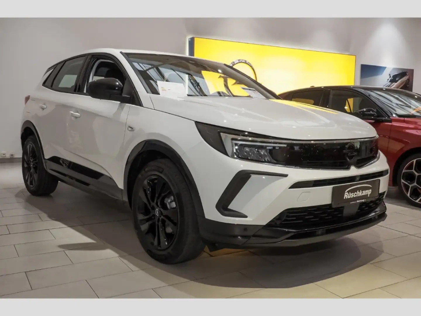 Opel Grandland GS Line 1.2 Voll-LED 360-Kam 2-Zonen-Klima PDCv+h Weiß - 2