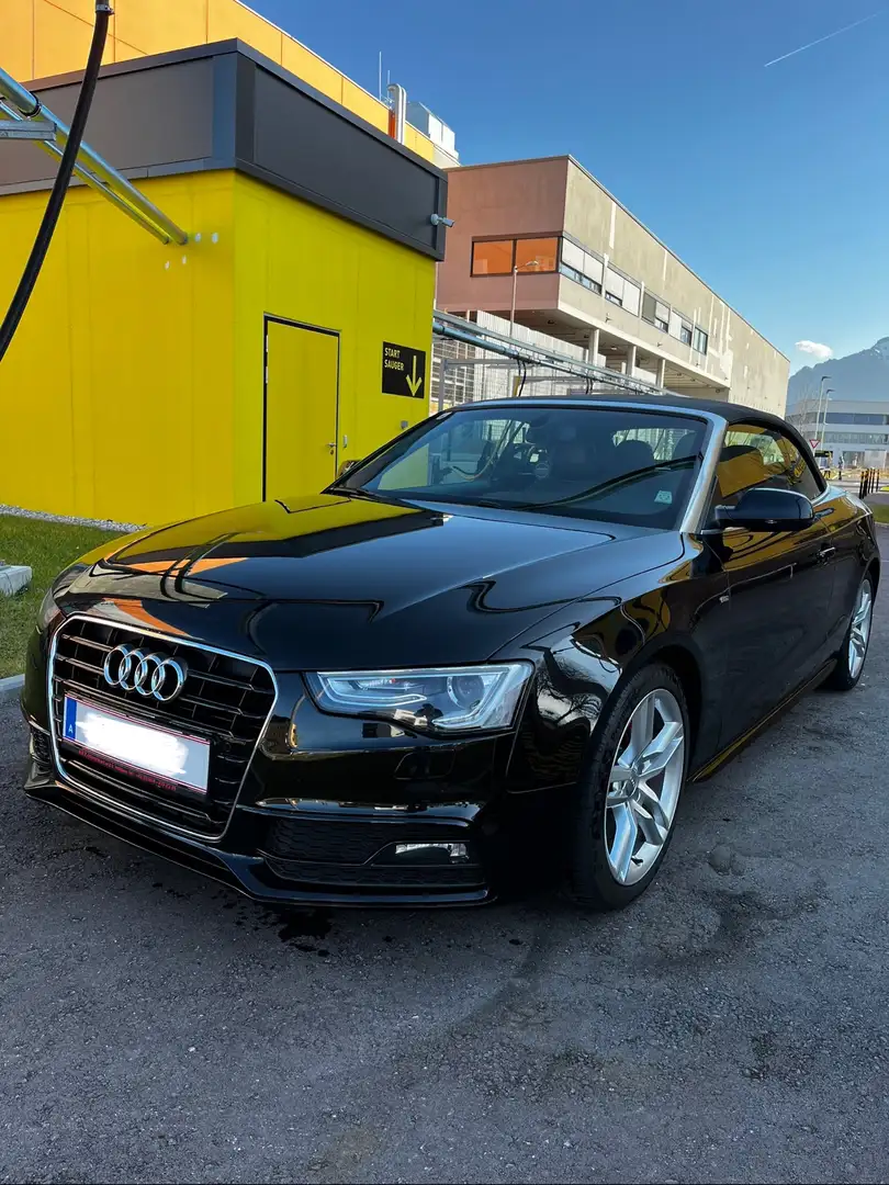 Audi A5 Cabrio 2,0 TDI DPF Schwarz - 1