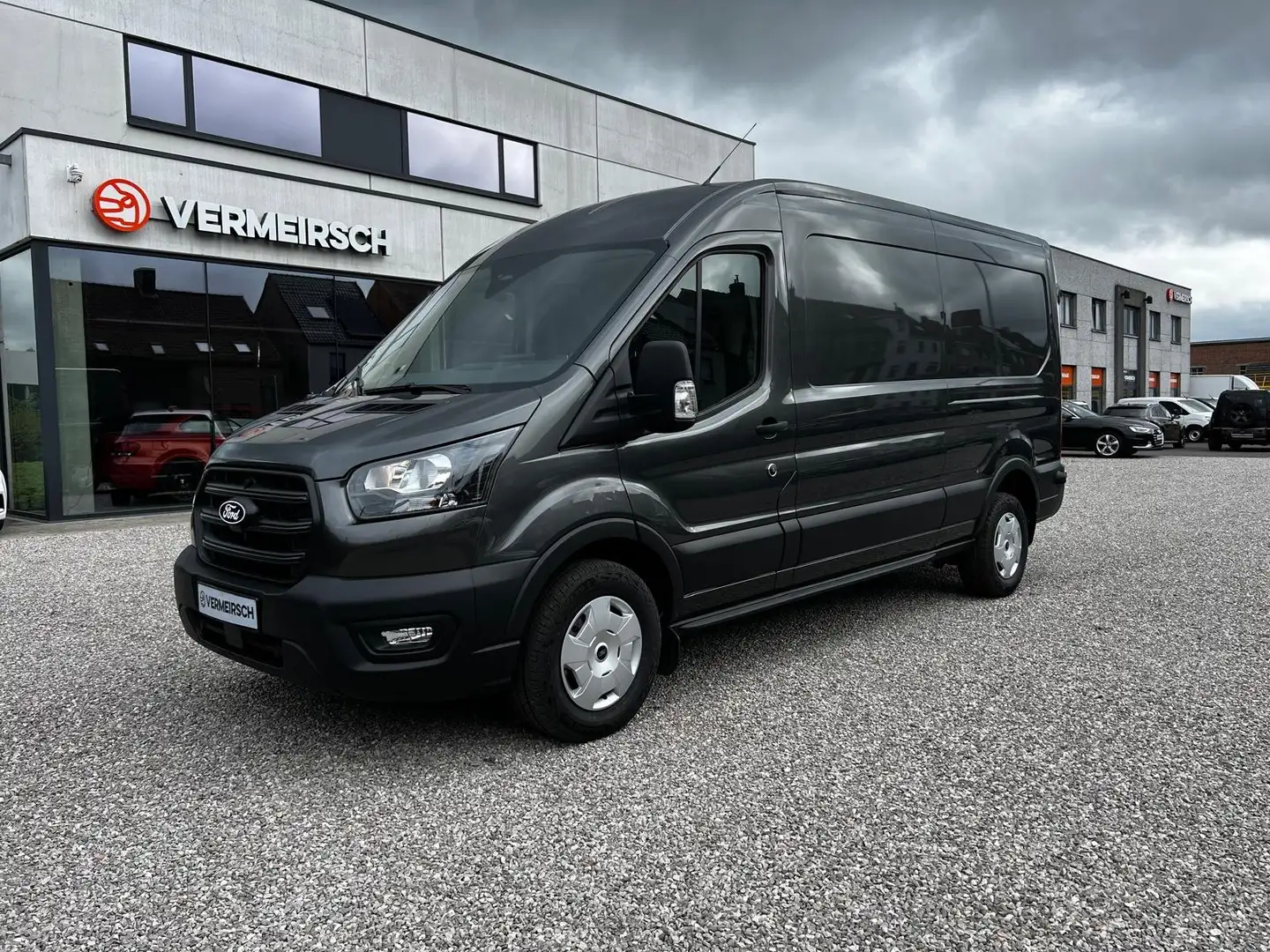 Ford Transit Bus 350 trend L3H2*AUTOMAAT*CAMERA*APPLECAR Grijs - 1