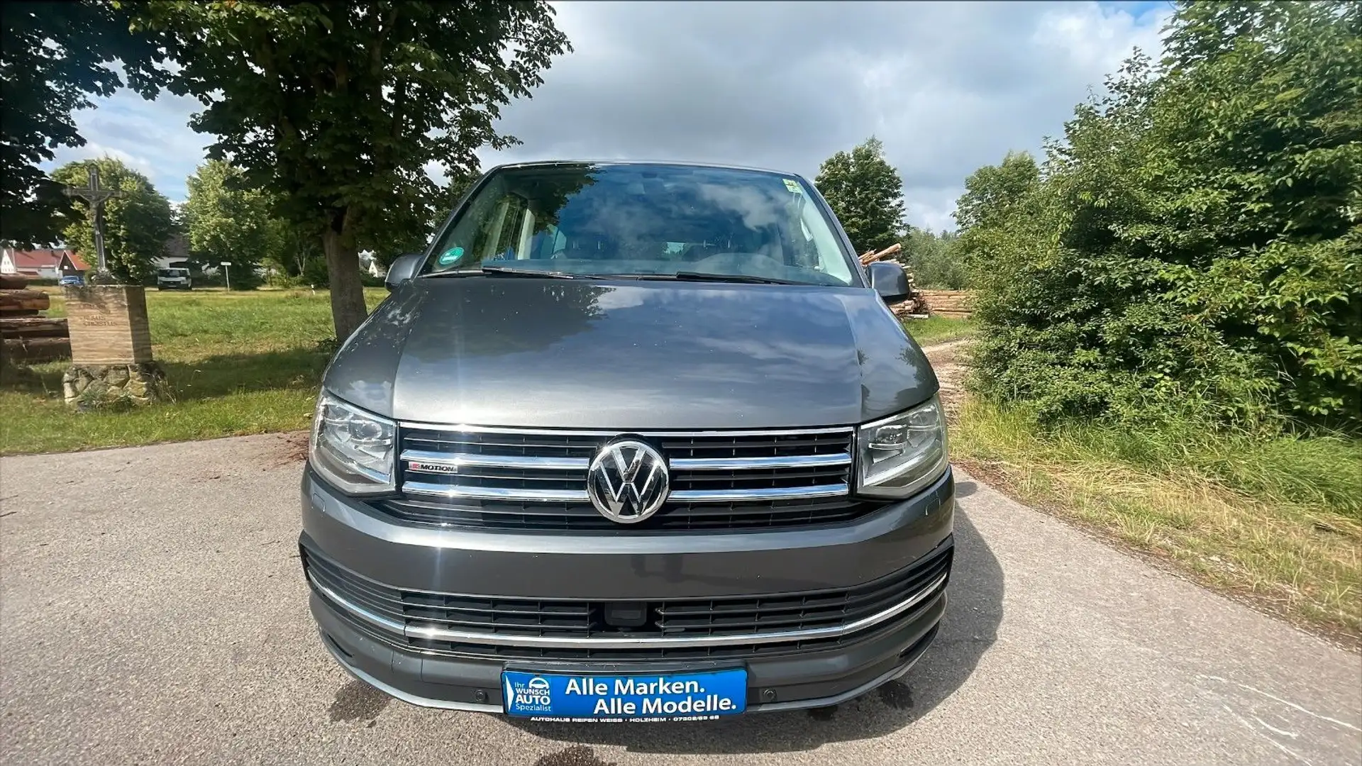Volkswagen T6 Transporter T6 Bus Multivan Highline 4x4; RFK, Einzelsitze h Gri - 2