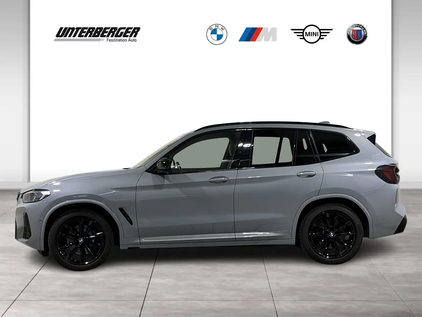 BMW X3 M 40d M-Sitze AHK ACC DA-Pro PA+ 360° HUD Grigio - 2