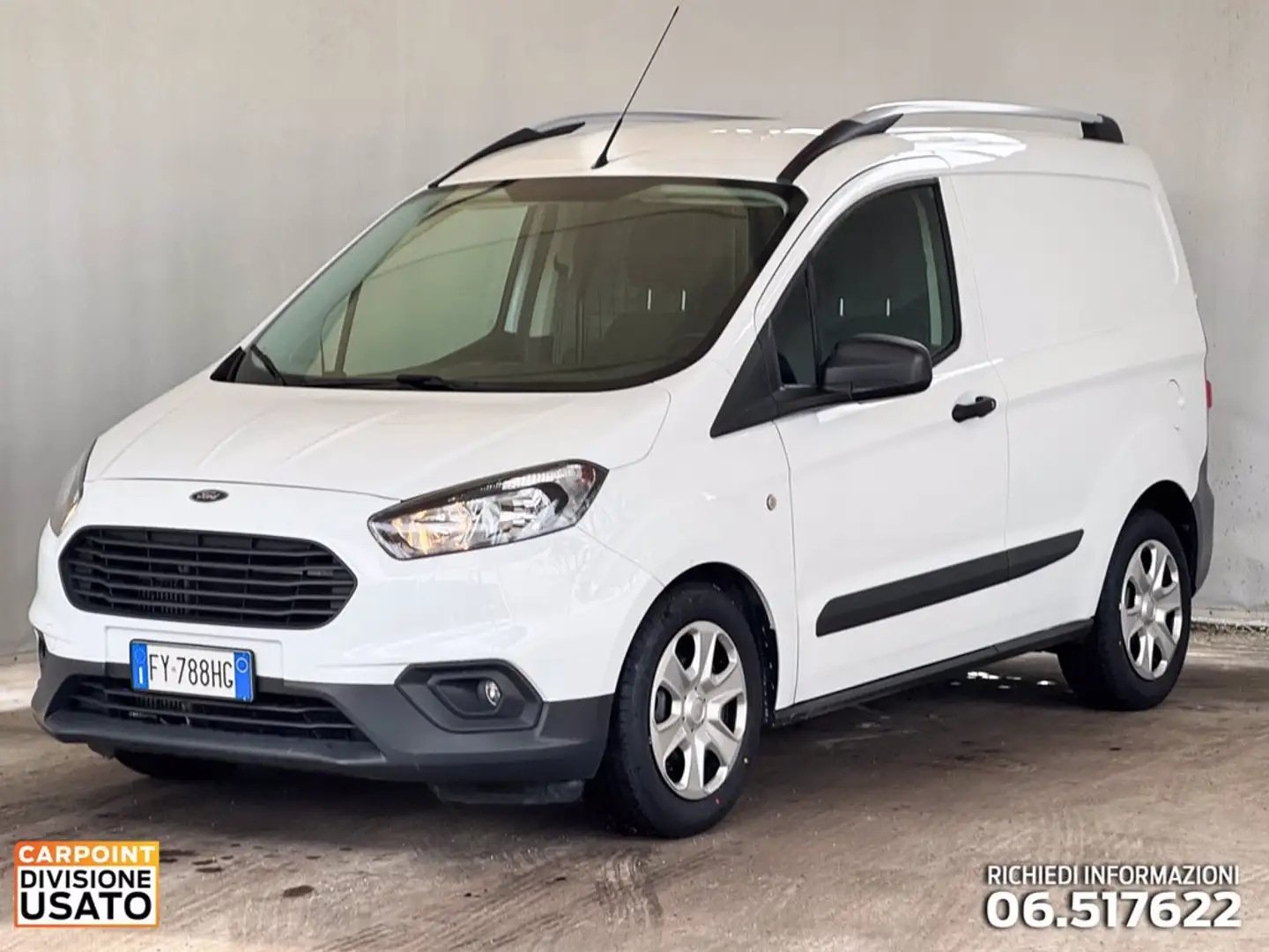 Ford Transit Courier 1.0 ecoboost 100cv s&s trend my20 White - 1