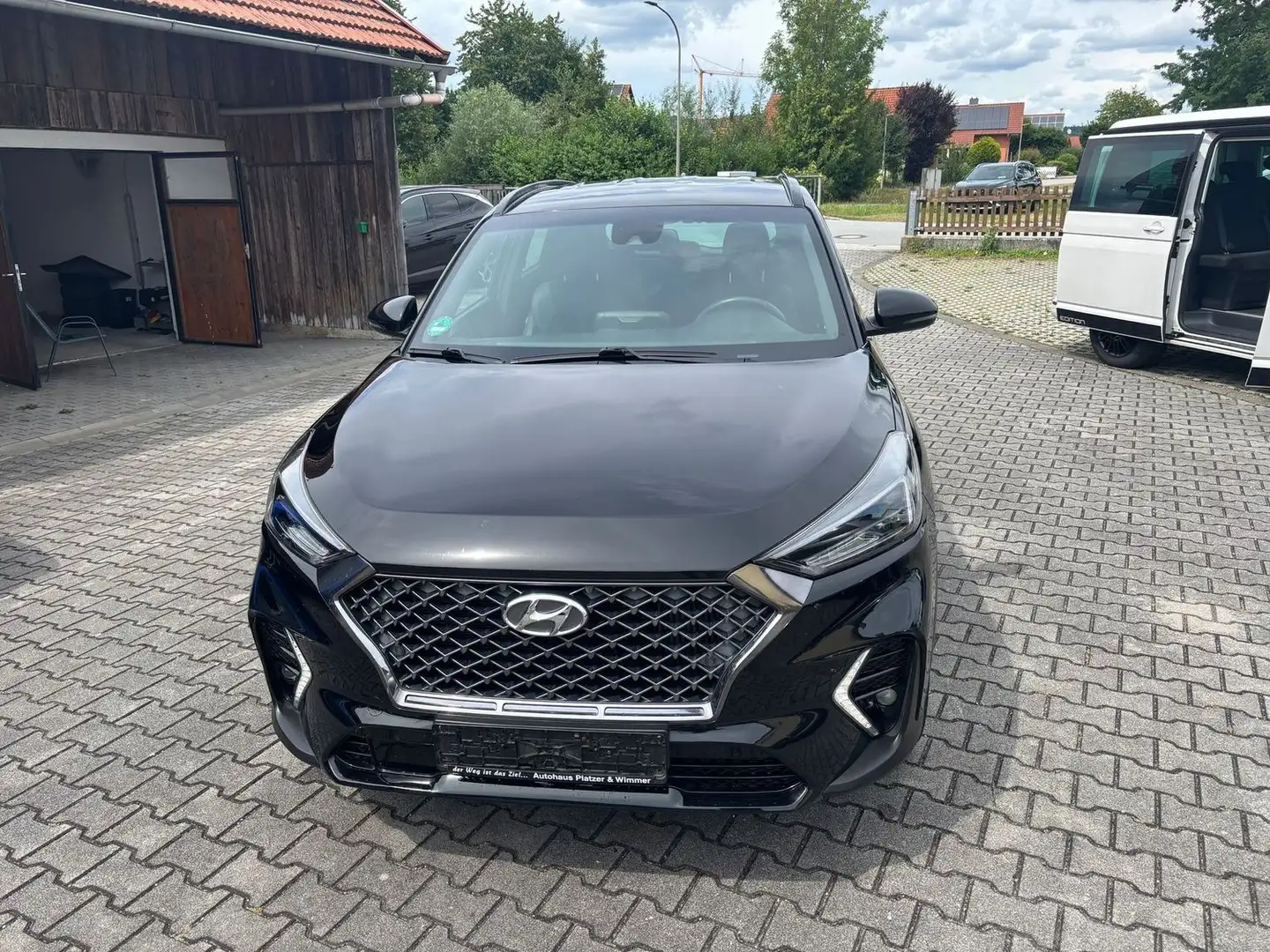 Hyundai TUCSON 4WD N-Line ++Automatik,Allrad++ Zwart - 2