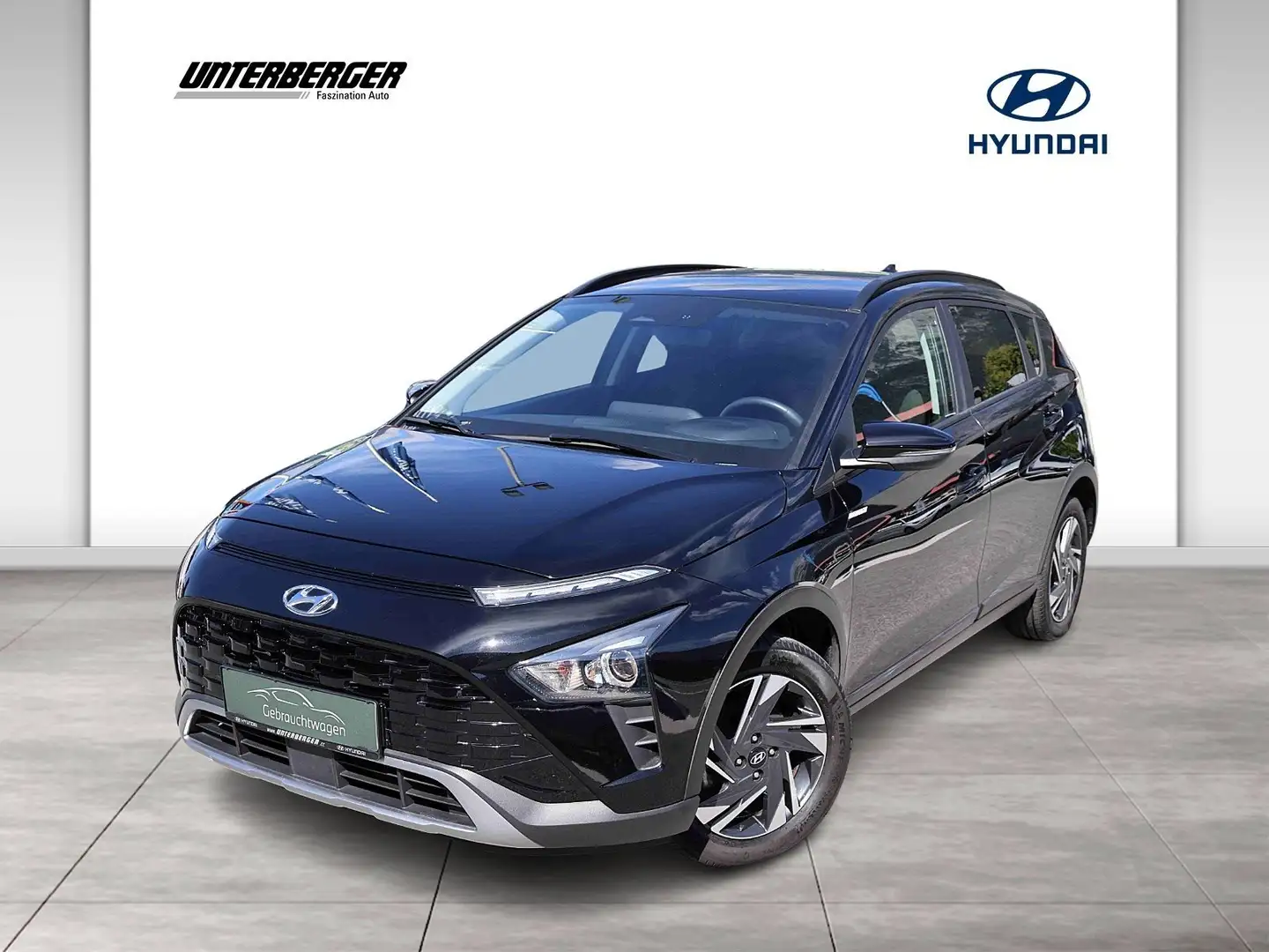 Hyundai BAYON 1,0 T-GDI i-Line Schwarz - 1