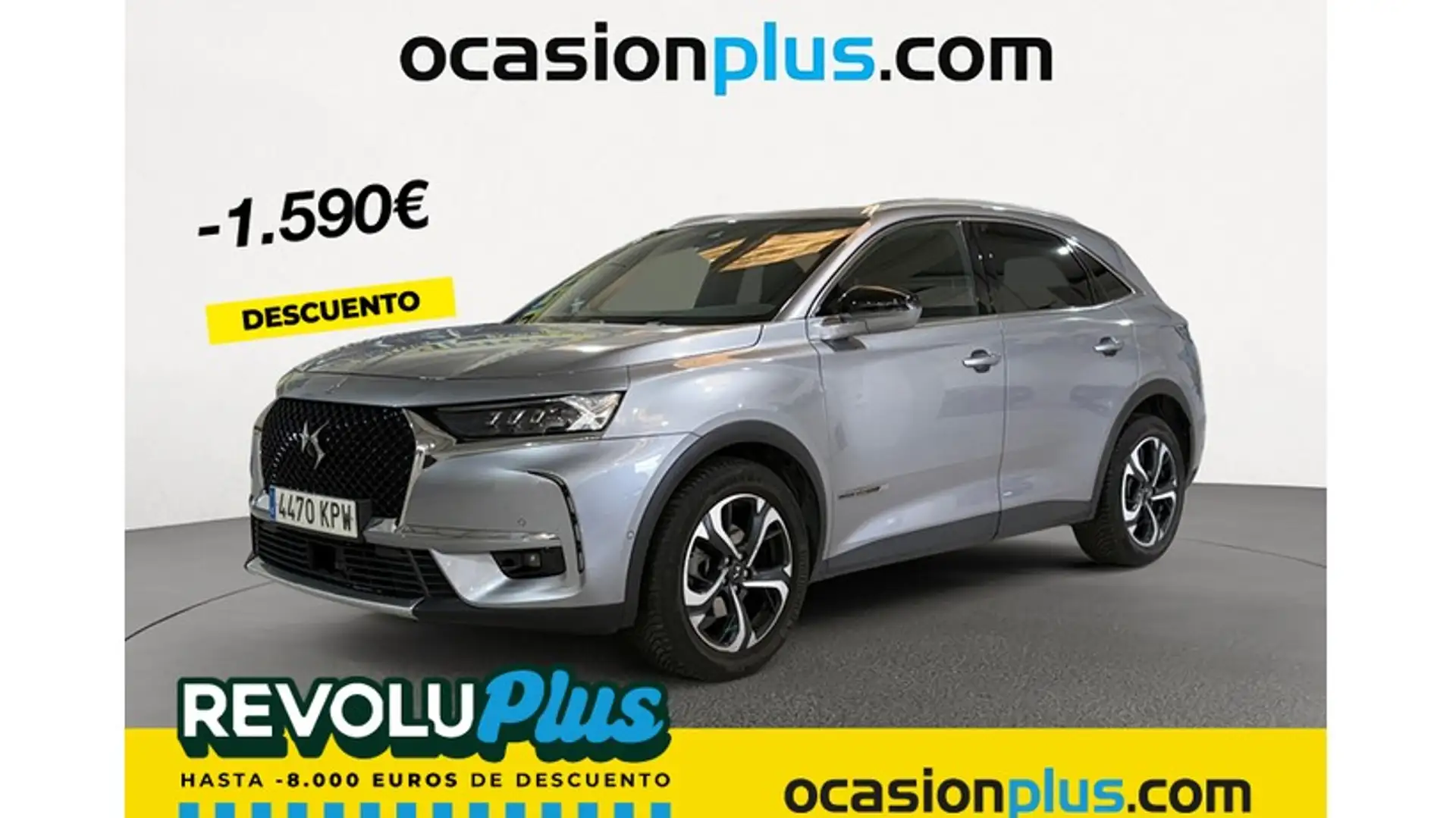 DS Automobiles DS 7 Crossback 2.0BlueHDi Performance Line Aut. Szürke - 1
