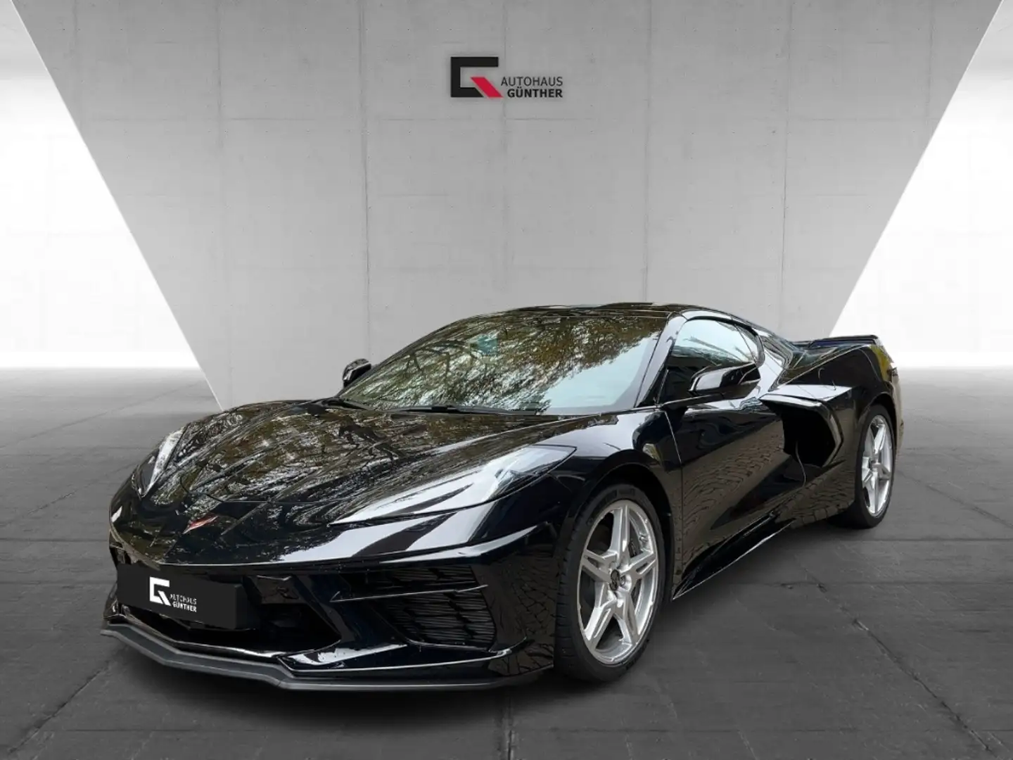 Corvette C8 Coupe 6.2 V8 3LT Z51 EU-Version Lift, Mag.Ride Noir - 1