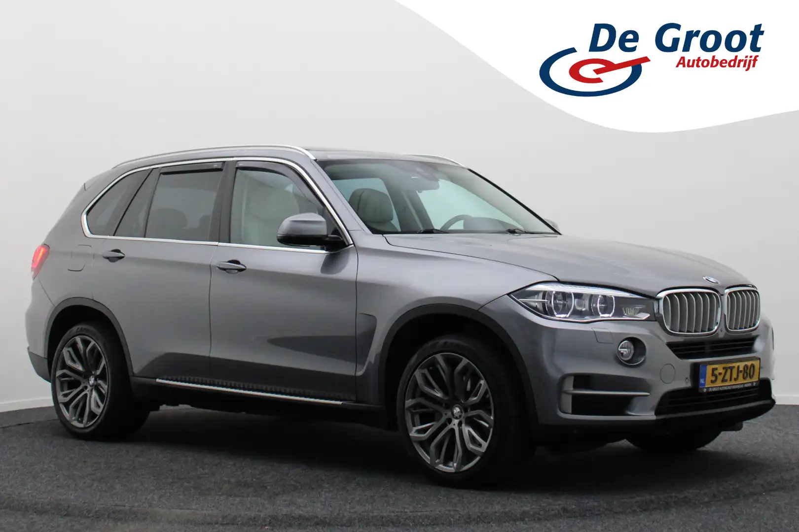 BMW X5 xDrive30d High Executive Automaat Leer, Panoramada Gris - 1