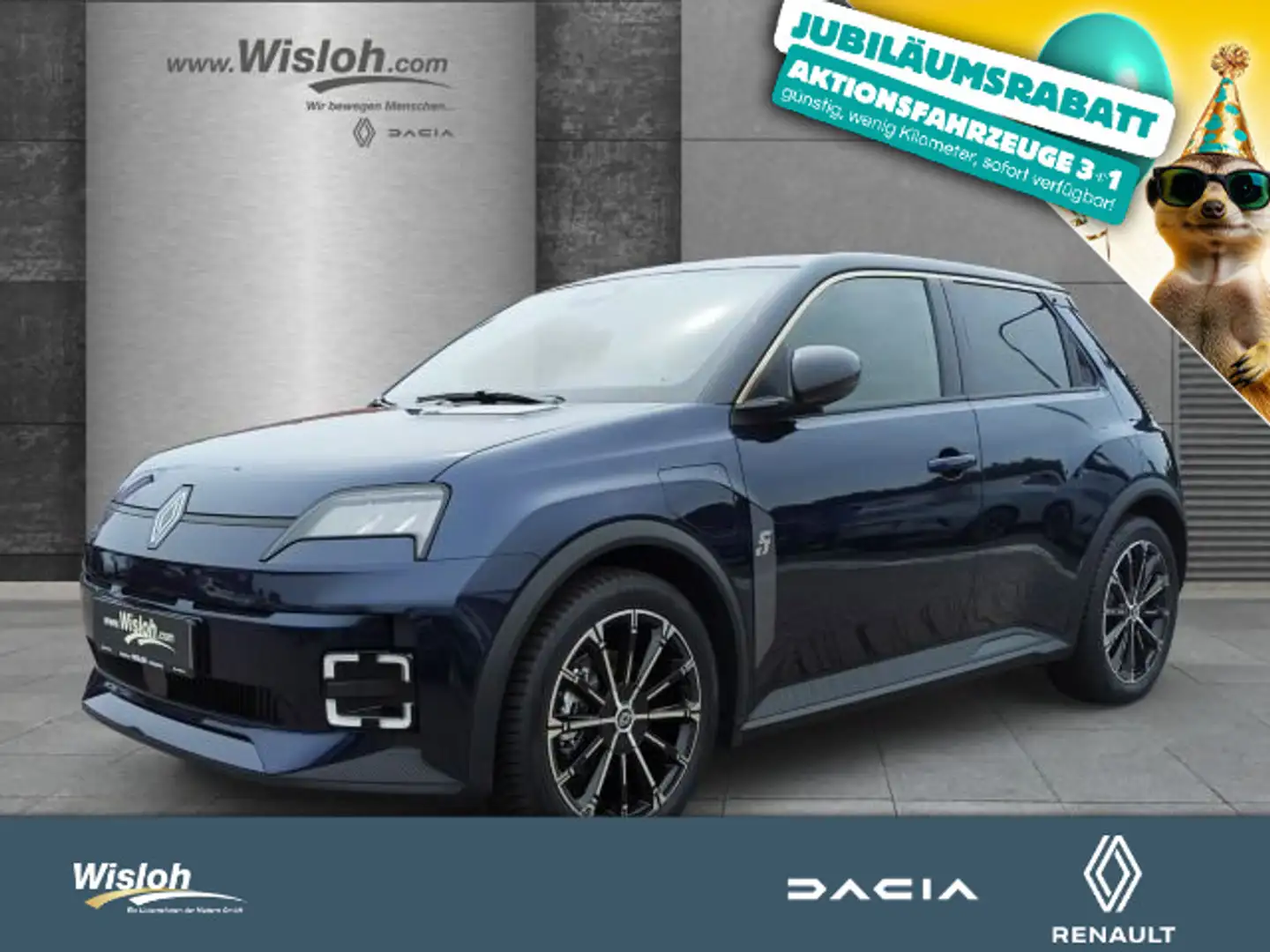 Renault R 5 5 E-Tech Electric 120 Urban Range Techno Bleu - 1