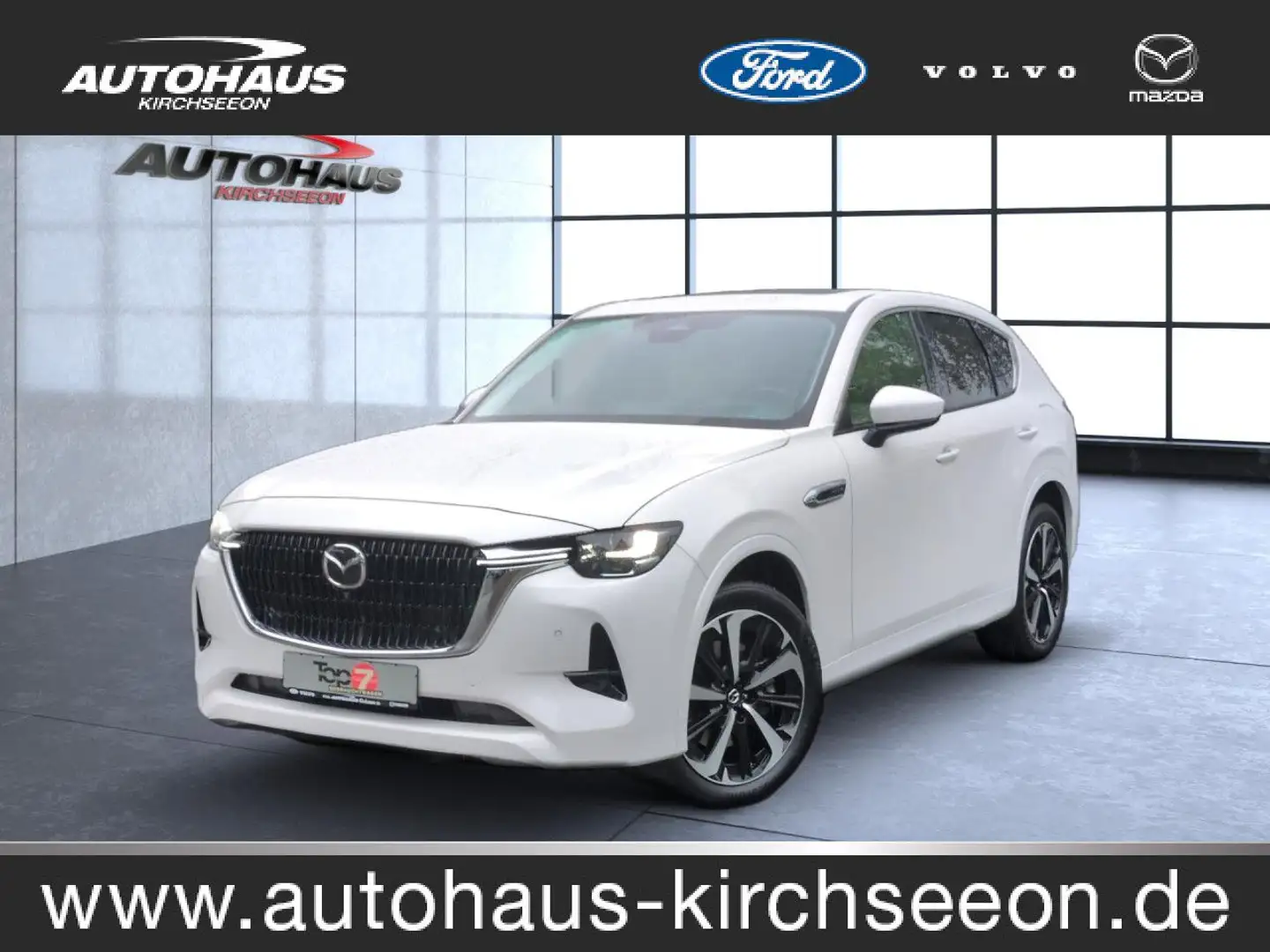 Mazda CX-60 2.5 e-SKYACTIV Takumi Hybrid AWD PHEV Automa Weiß - 1