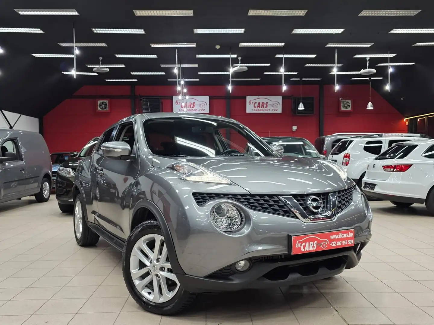Nissan Juke 1.2 DIG-T Tekna**NAVIGATIE**ALU-VELGEN**1.EIGANAAR Grijs - 1