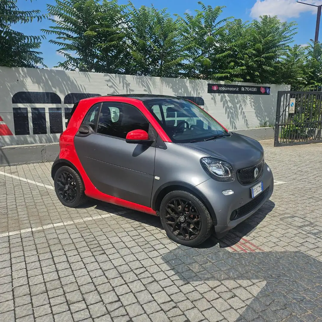 smart forTwo 70 1.0 twinamic Passion Grau - 2