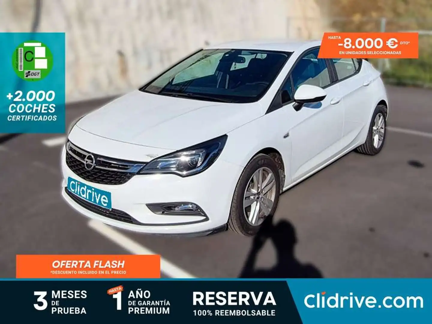 Opel Astra 1.6CDTi Business 110 Blanco - 1