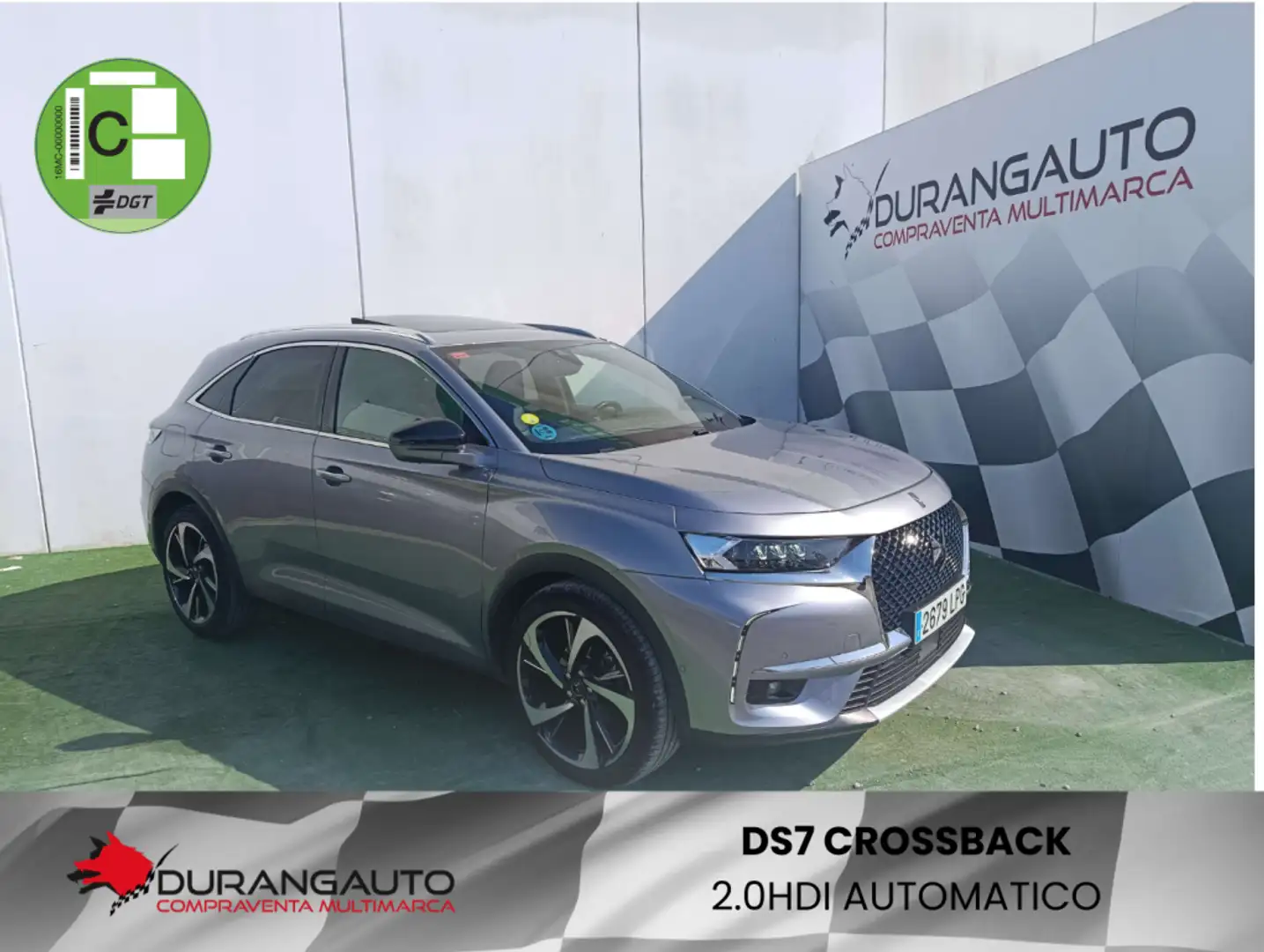 DS Automobiles DS 7 Crossback 2.0BlueHDi Chic Aut. Gris - 1