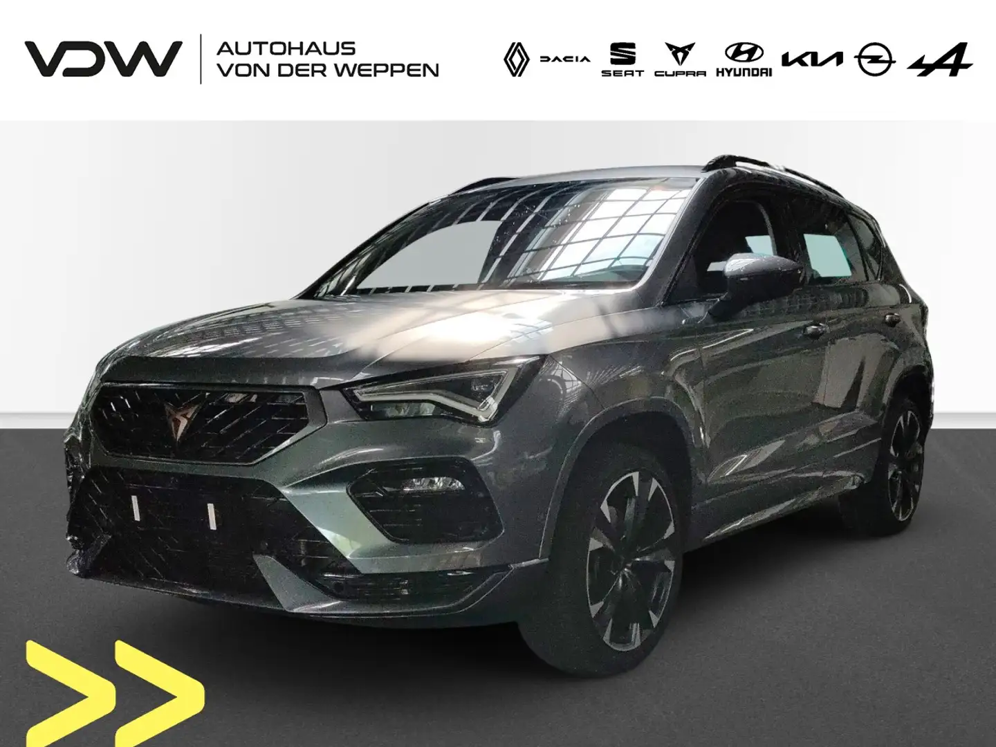 CUPRA Ateca Basis Klima Navi Rückfahrkamera Sitzheizung Grau - 1