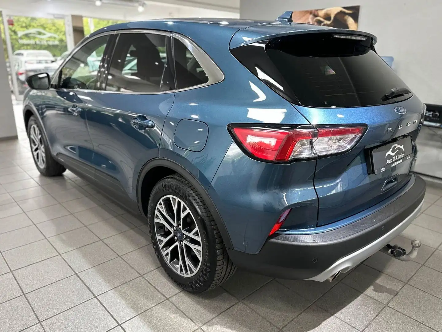 Ford Kuga 2.5 Plug-In Hybrid Titanium X 1.Hand|AHK Blau - 2