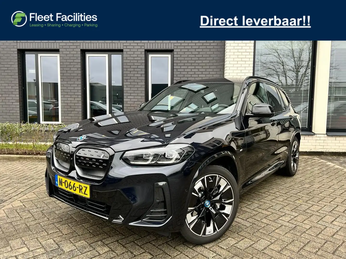 BMW iX3 High Executive M-Sport Nw model incl. Btw Zwart - 1