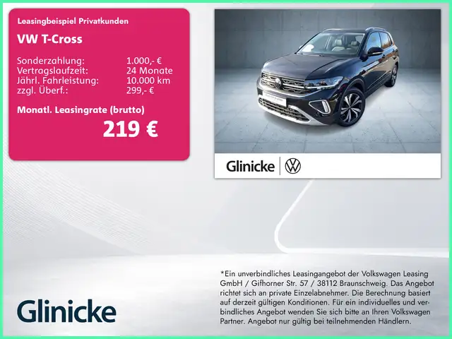 2024 Volkswagen T-Cross in Black for sale