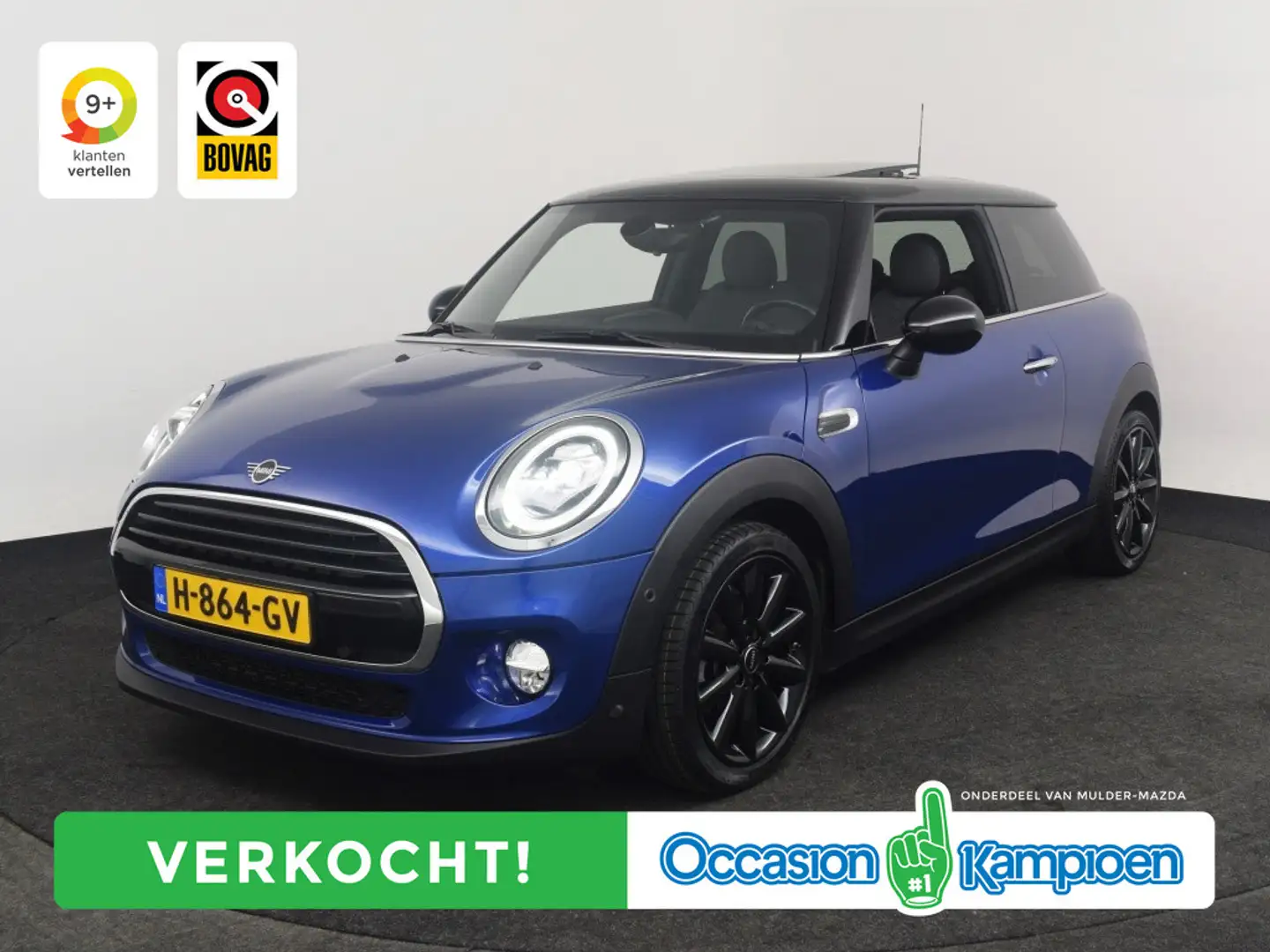 MINI Cooper Mini 1.5 Chili | Schuifdak • Automaat • Union Jack Azul - 1
