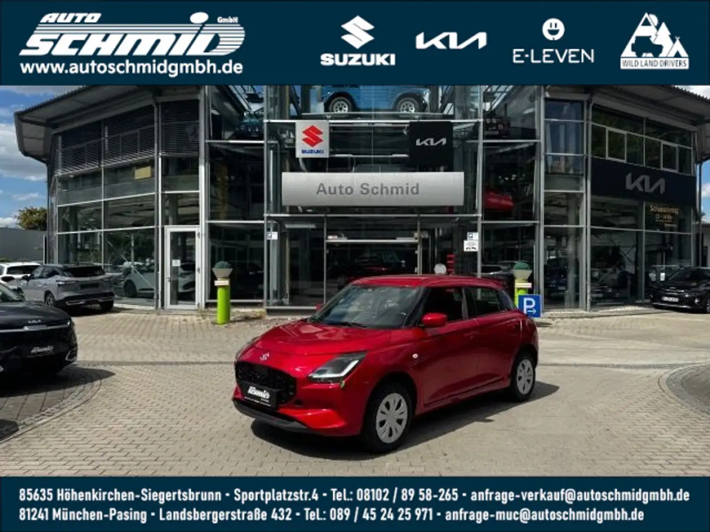 Suzuki Swift SWIFT 1.2 DUALJET HYBRID ALLRAD CLUB Rojo - 1